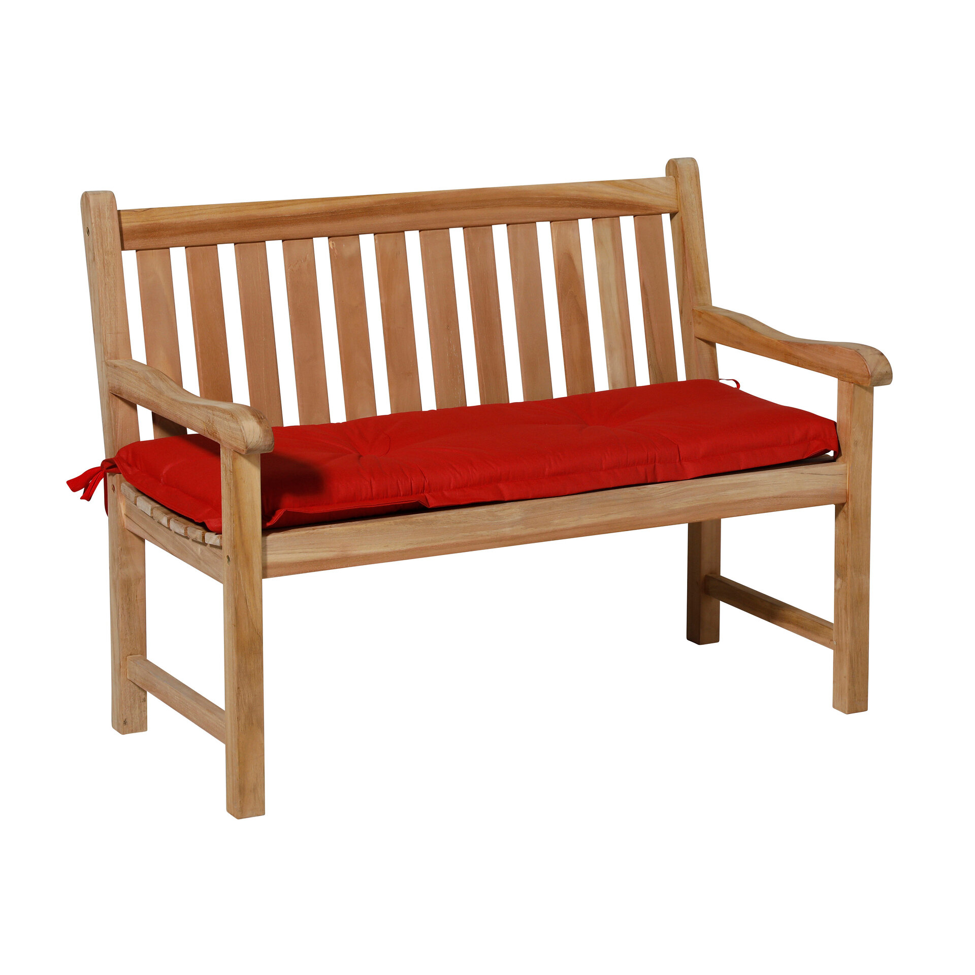 Bankkussen ca.150x48cm Basic red