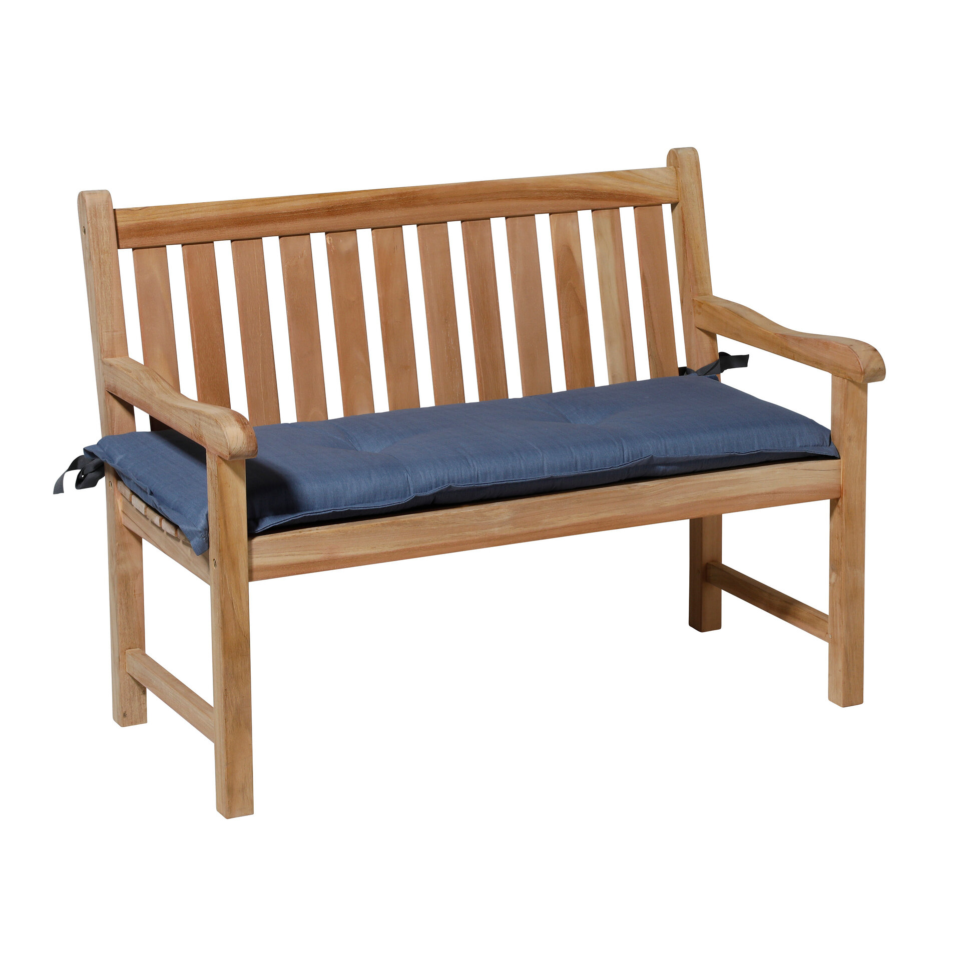 Bankkussen ca.150x48cm Basic kobalt
