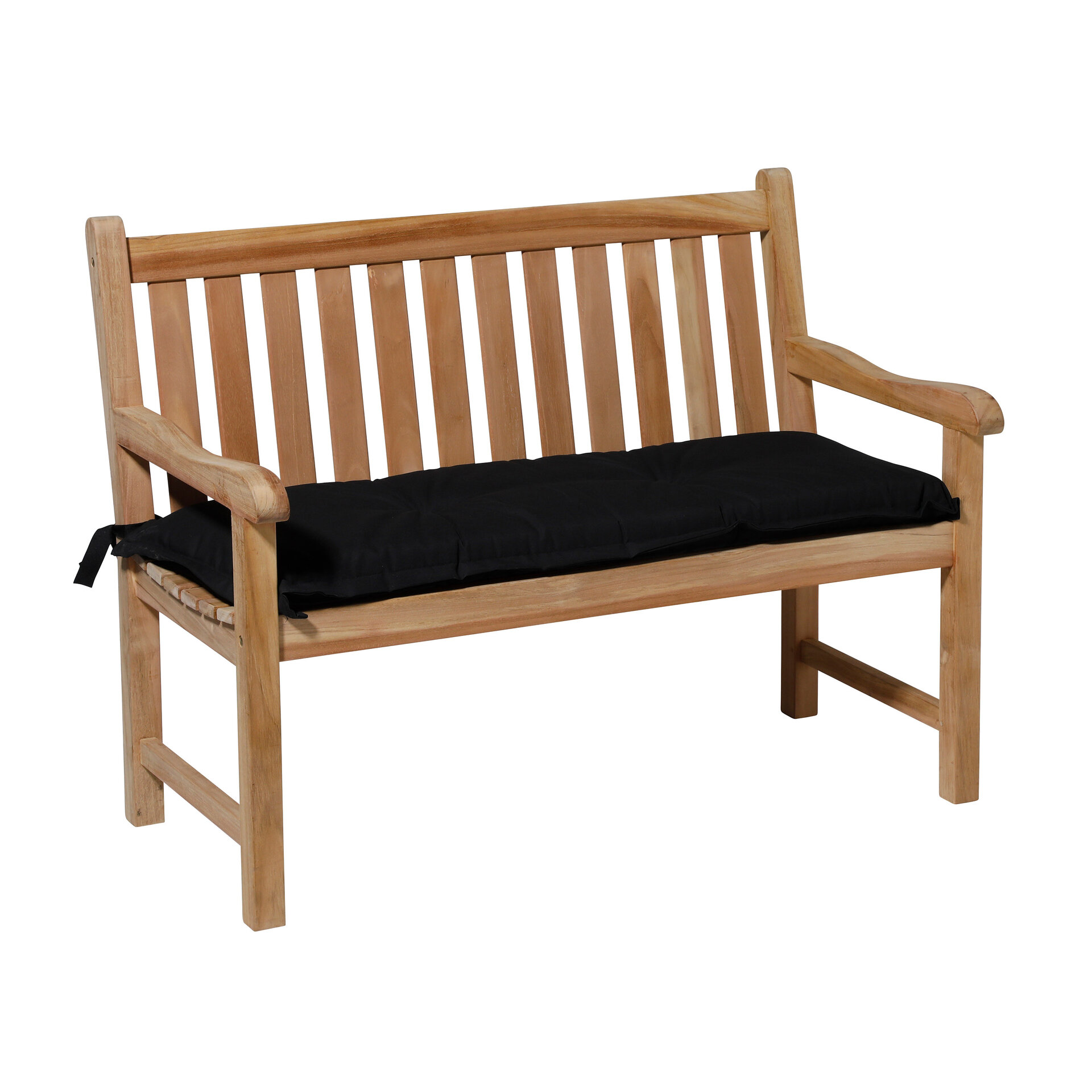 Bankkussen ca.150x48cm Panama black