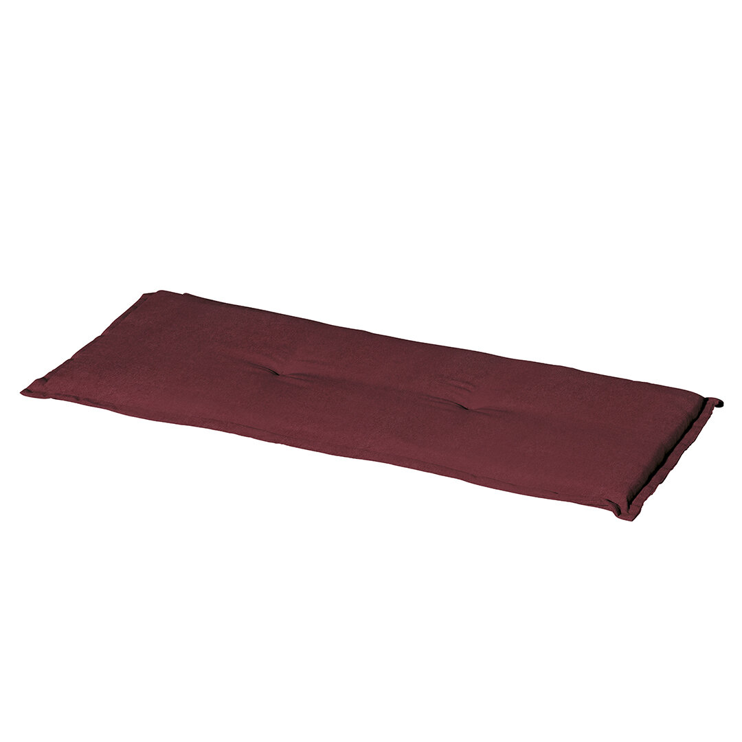 Bankkussen ca.150x48cm Panama bordeaux