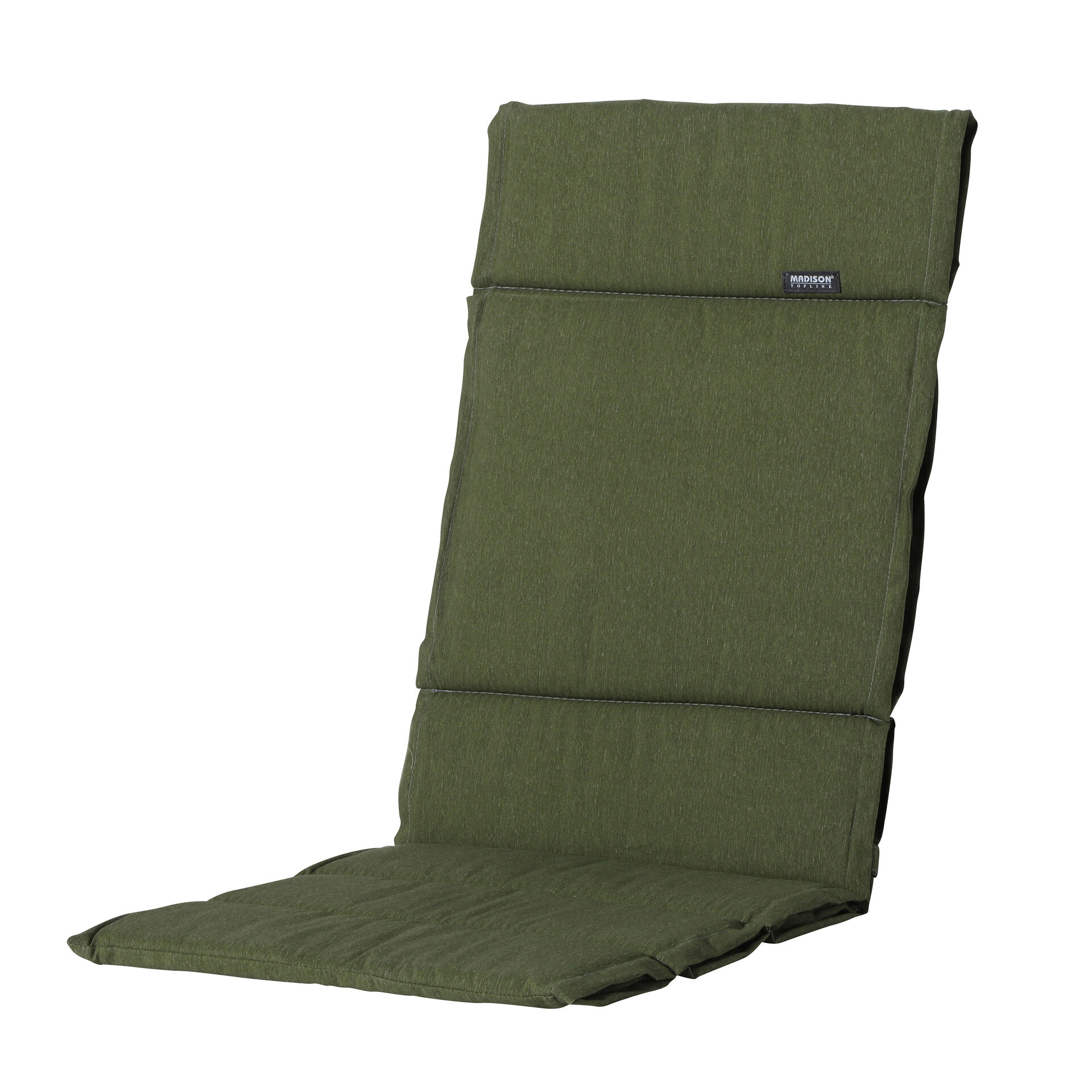 Kussen fiber de luxe ca.125x50cm Panama green 2 stuks