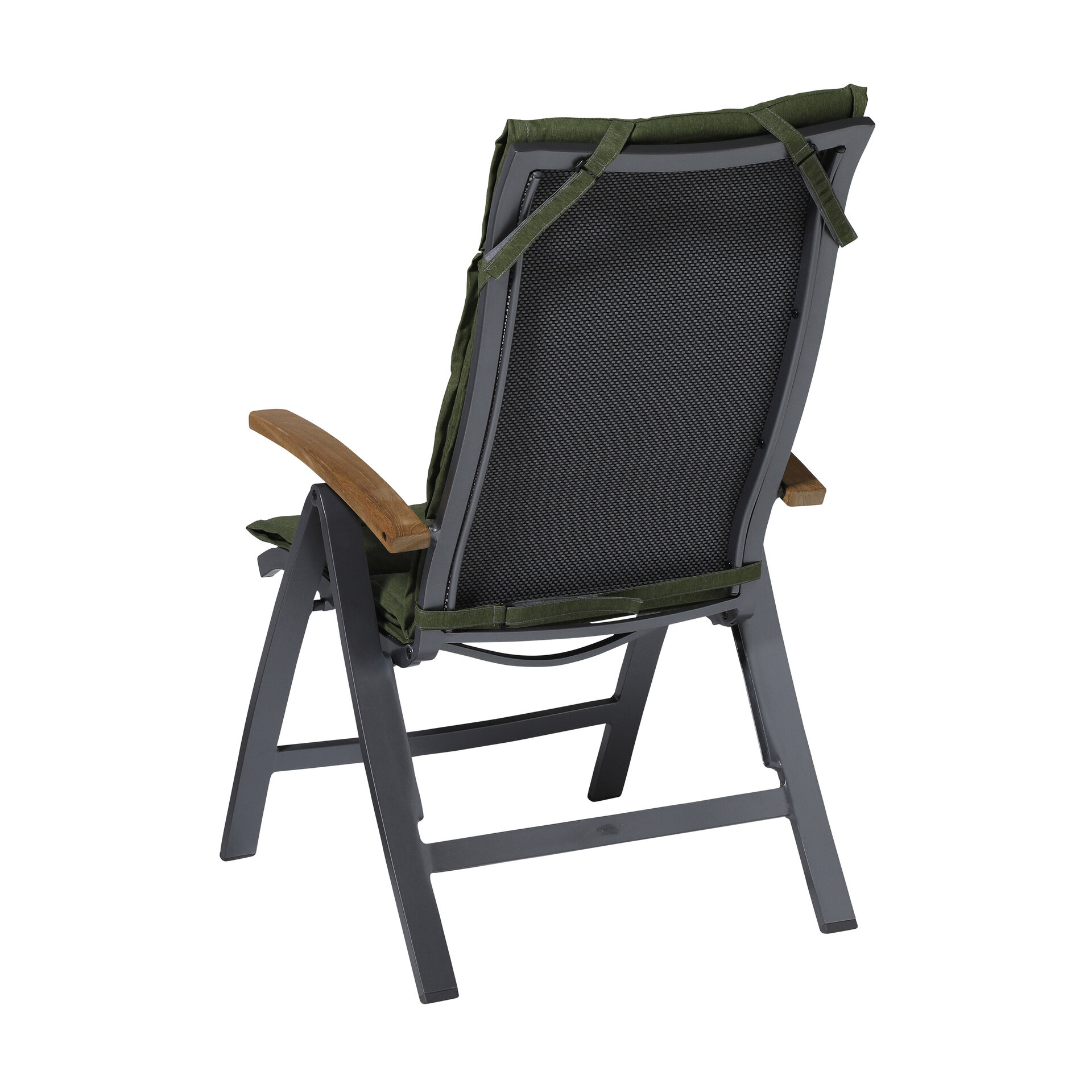 Kussen fiber de luxe ca.125x50cm Panama green 2 stuks