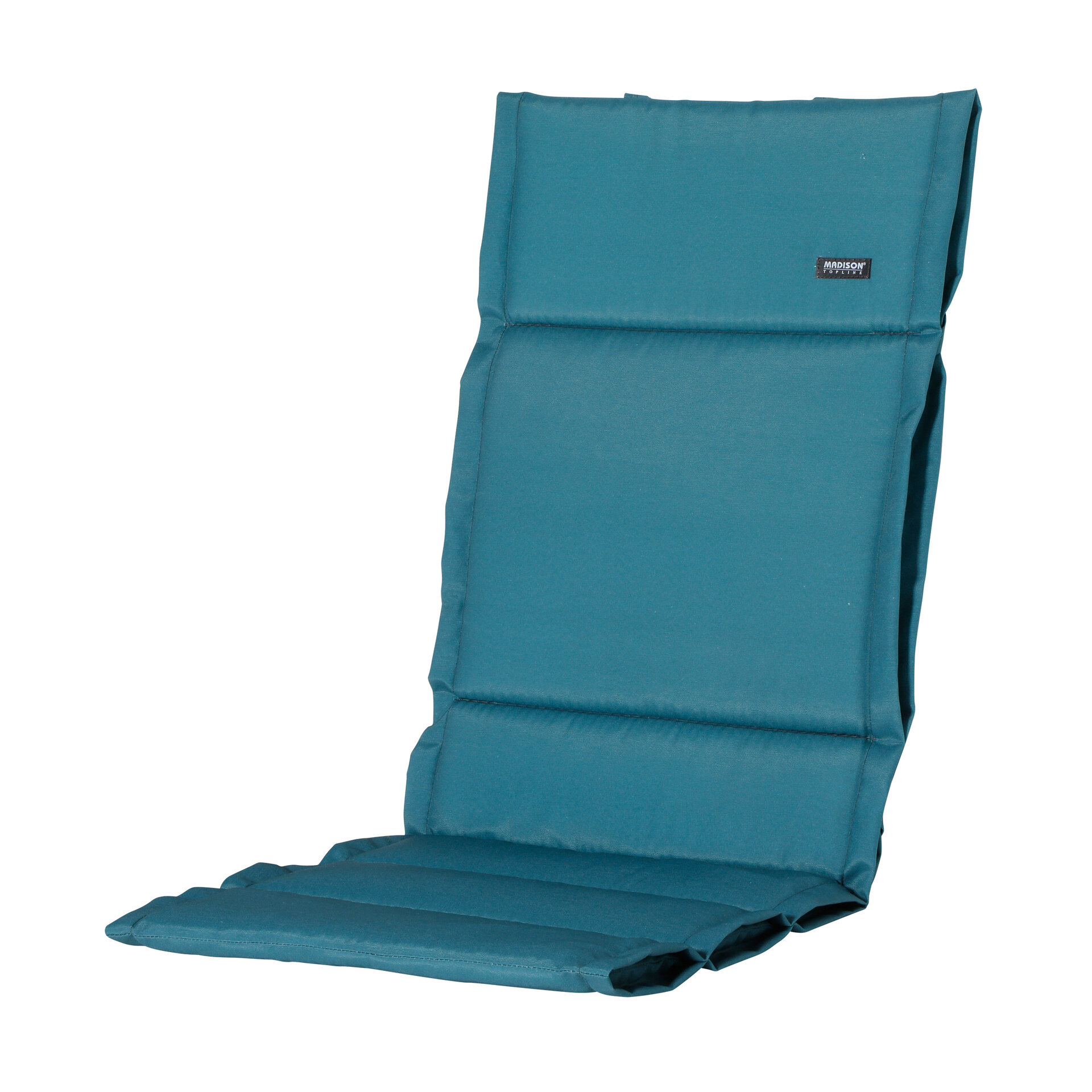 Kussen fiber de luxe ca.125x50cm Panama sea blue 2 stuks