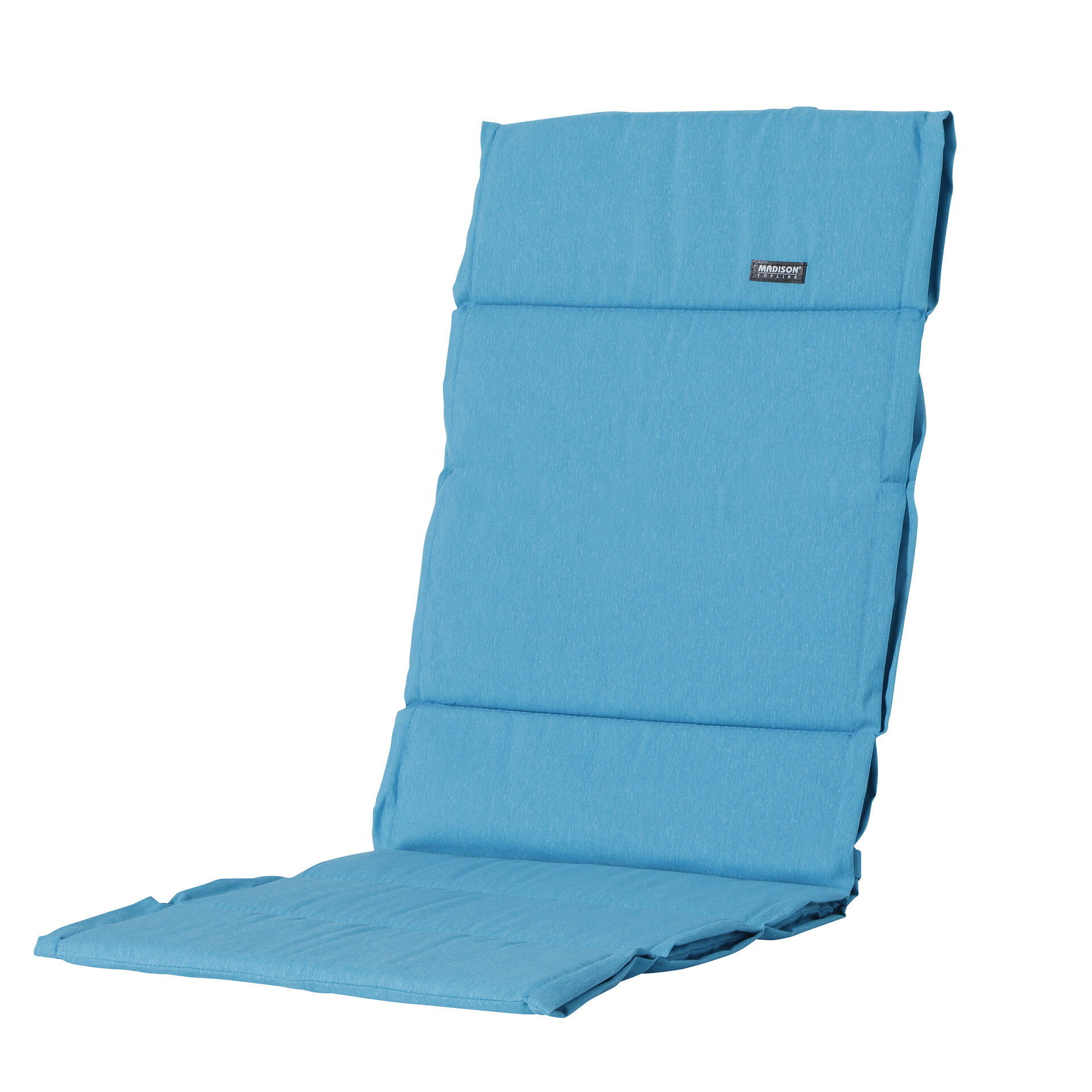 Kussen fiber de luxe ca.125x50cm Panama aqua 2 stuks