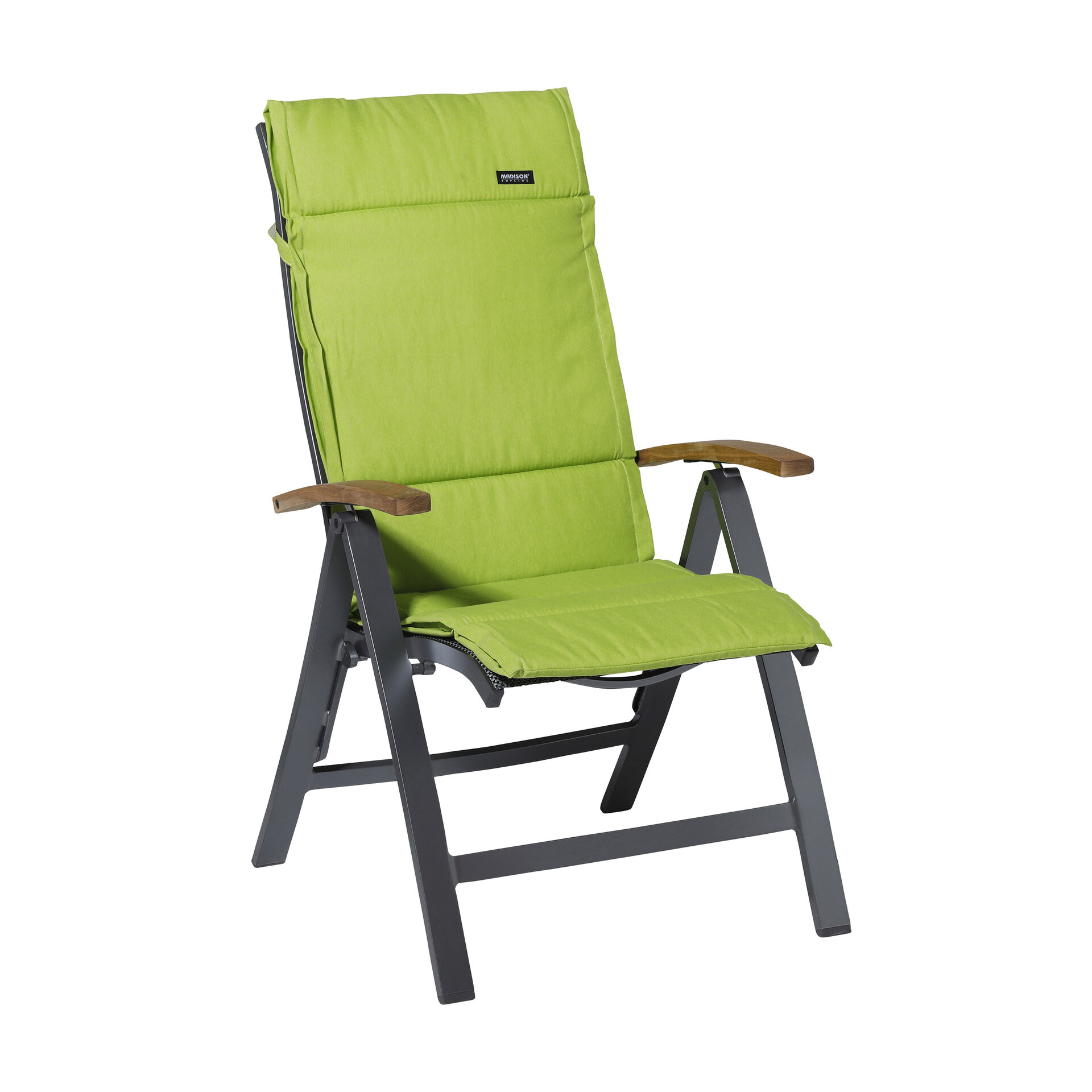 Kussen fiber de luxe ca.125x50cm Panama lime 2 stuks