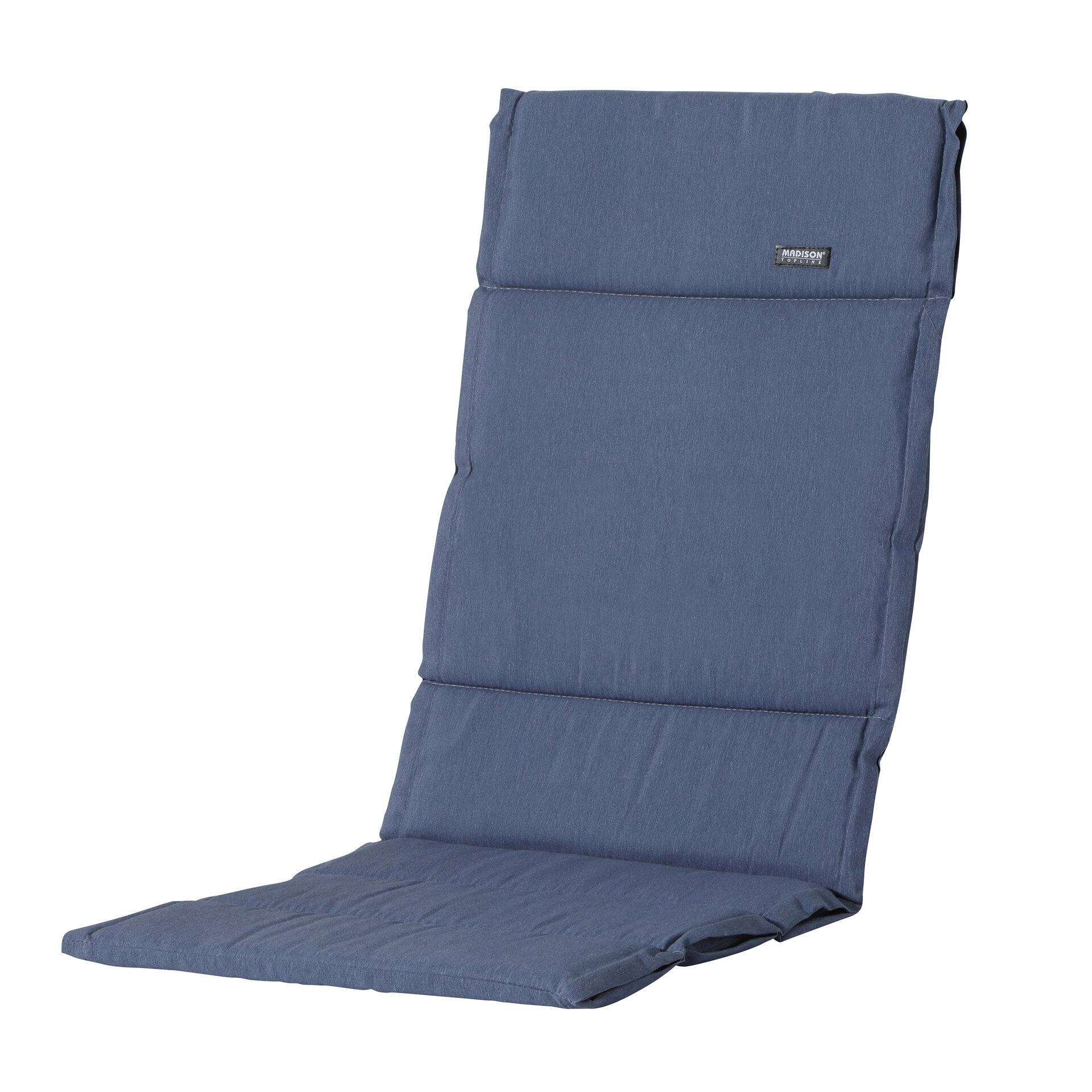 Kussen fiber de luxe ca.125x50cm Panama safier blue 2 stuks