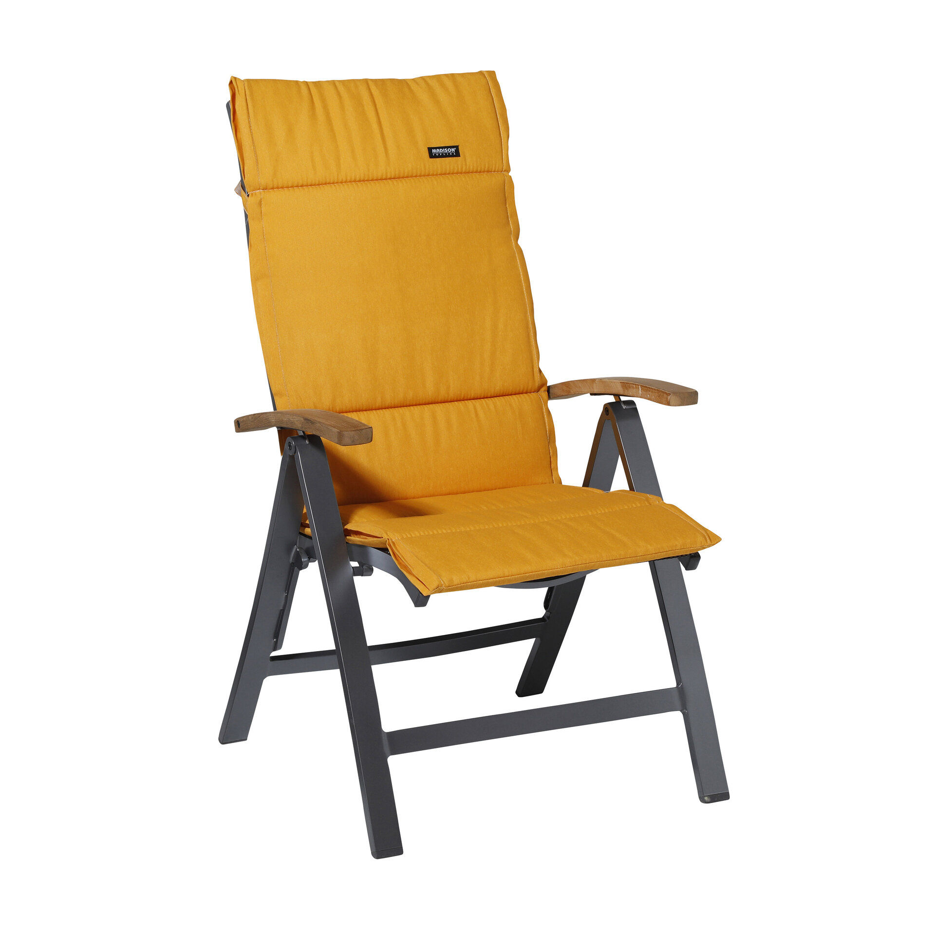 Kussen fiber de luxe ca.125x50cm Panama golden glow 2 stuks