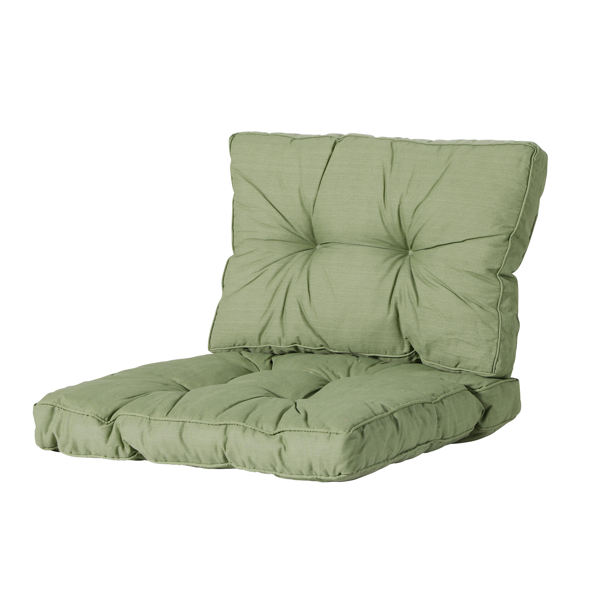 Florance zit ca.60x60cm Basic green 2 stuks
