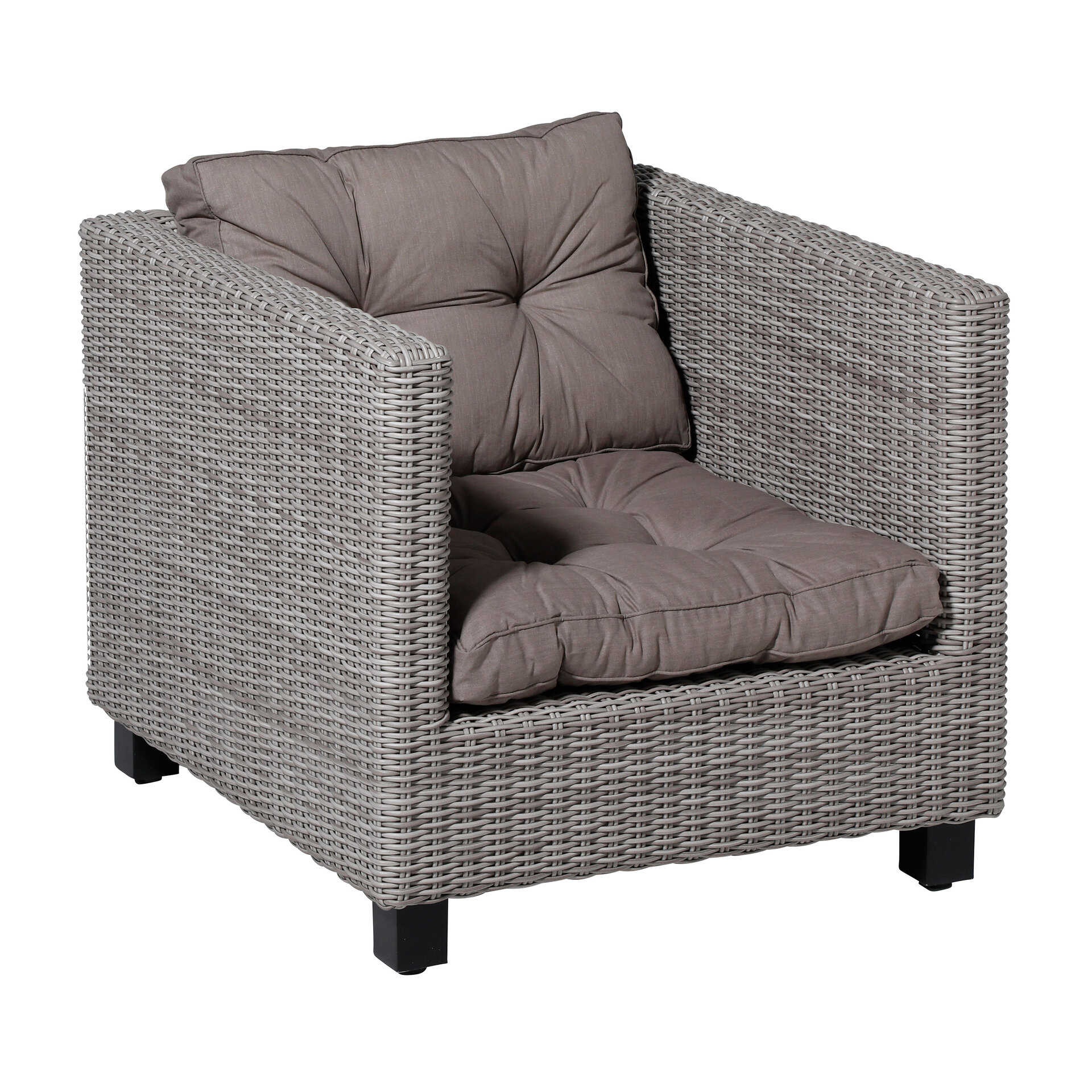 Florance zit ca.60x60cm Basic taupe 2 stuks