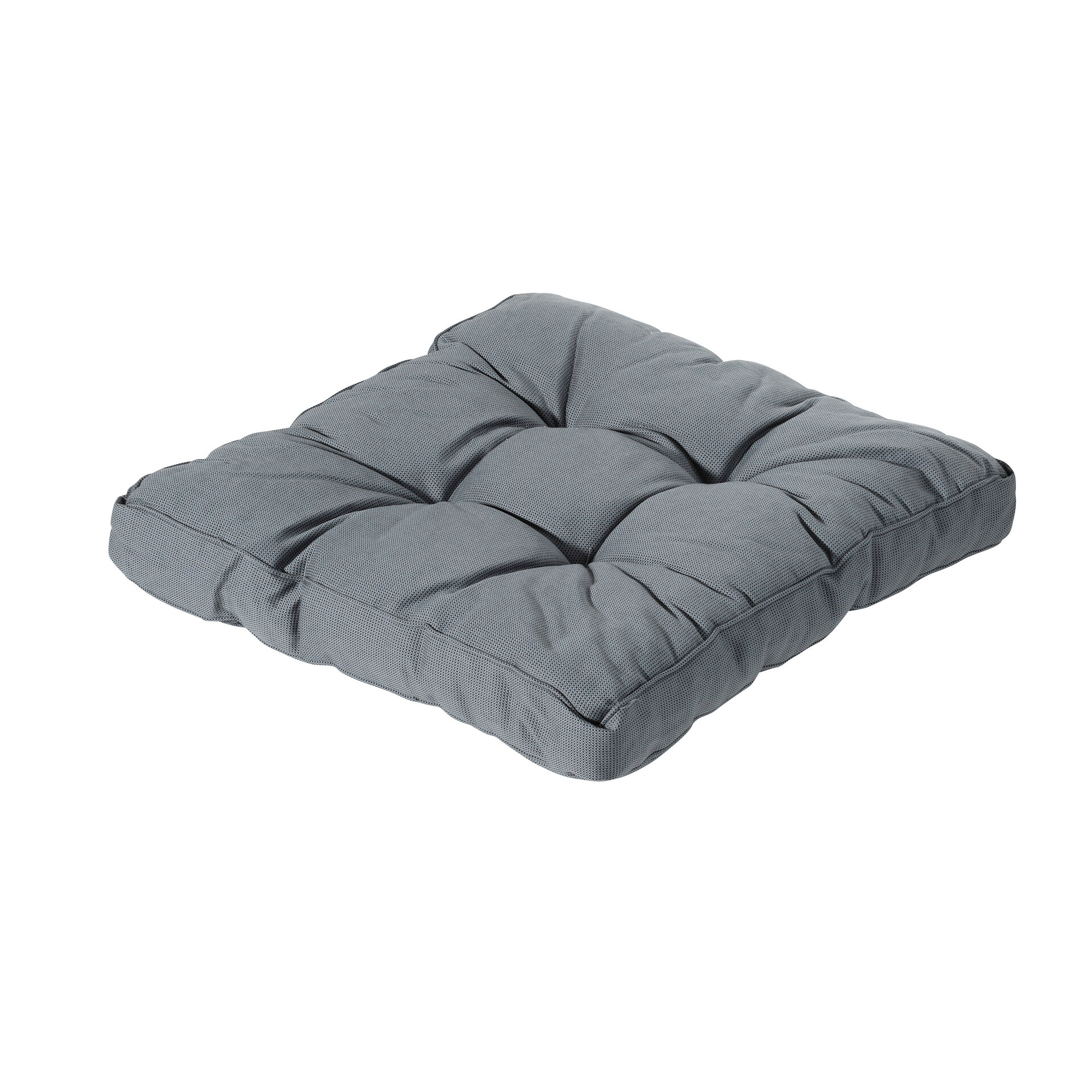 Florance zit ca.60x60cm Rib grey 2 stuks