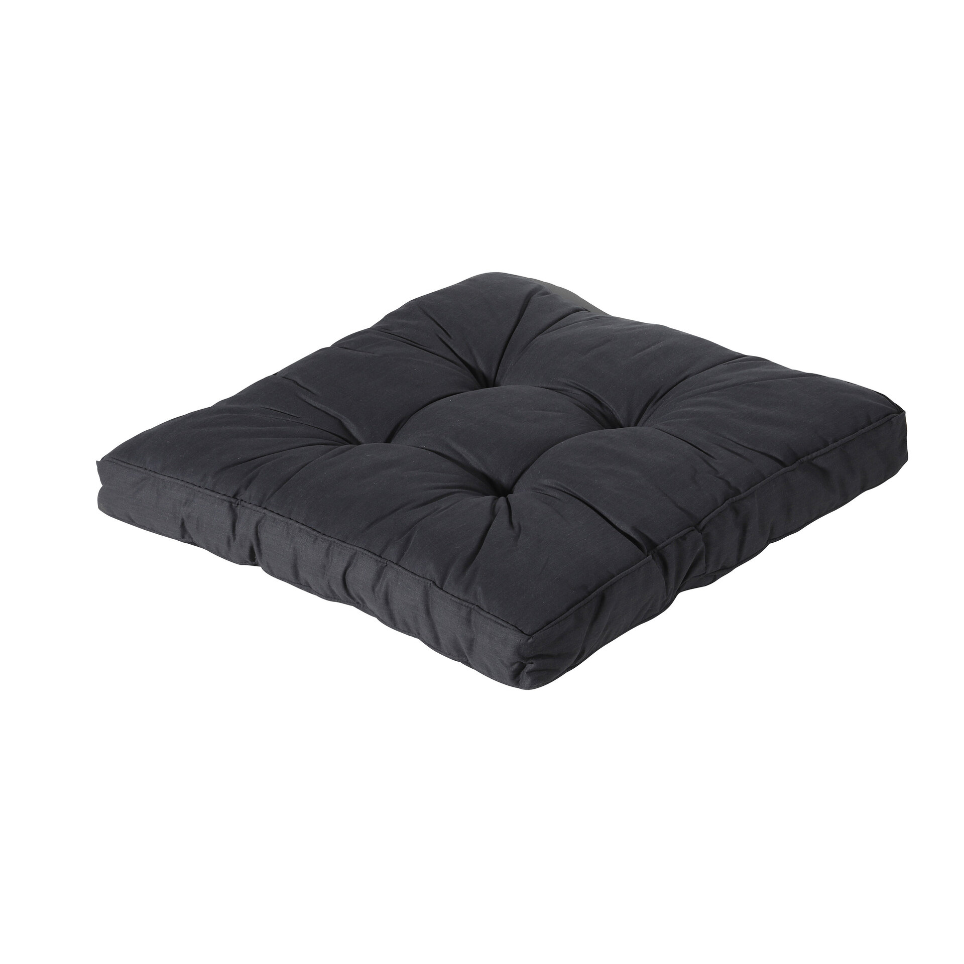 Florance zit ca.73x73cm Basic black 2 stuks