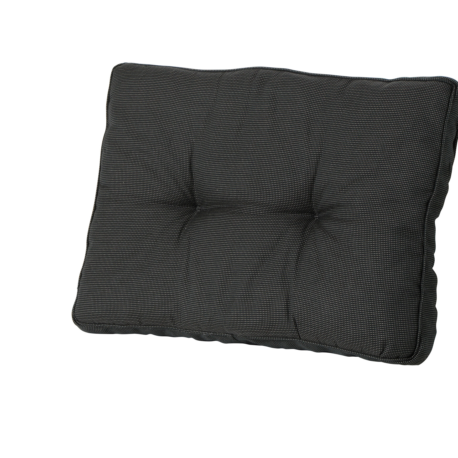 Florance rug ca.43x73cm Rib black 2 stuks