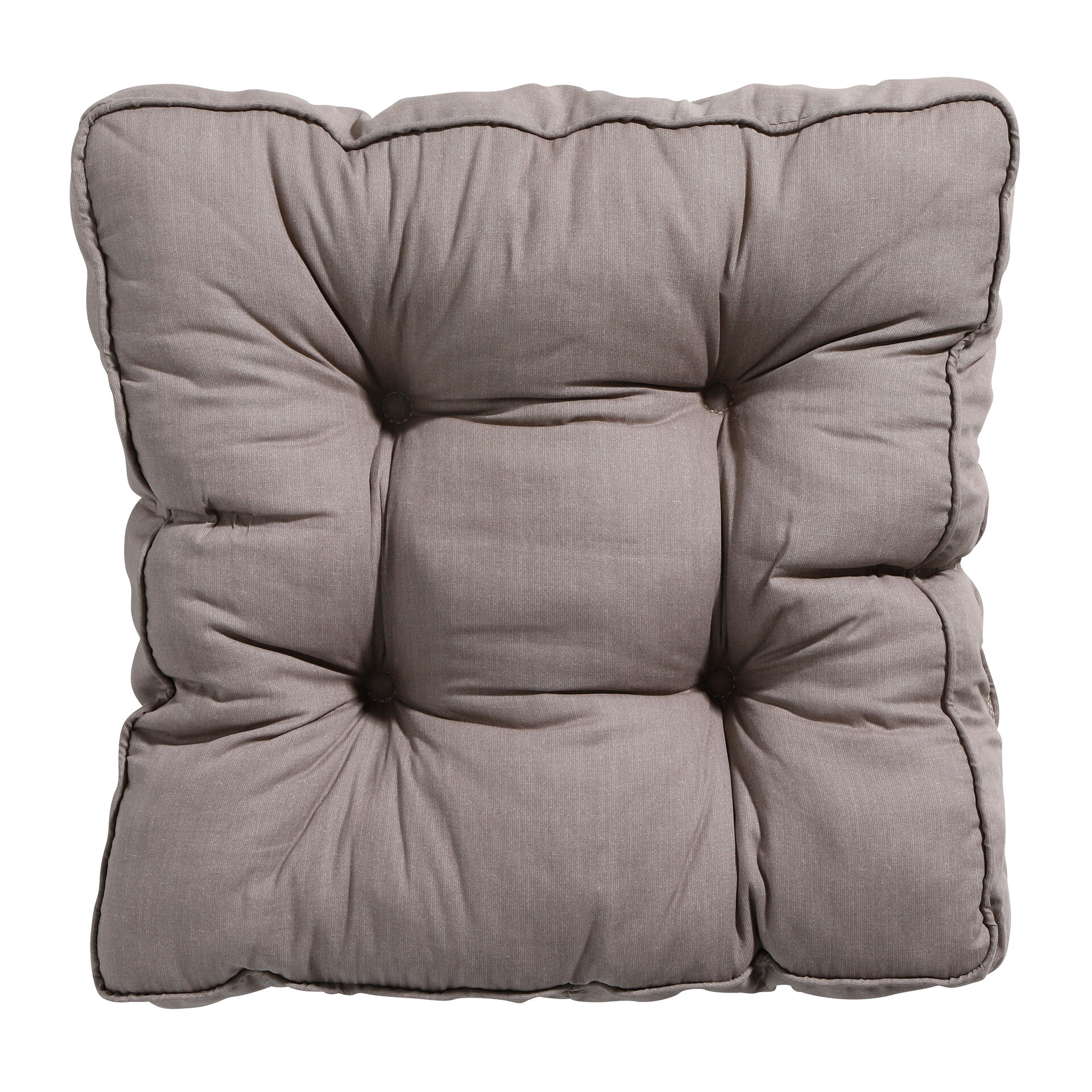 Florance kussen ca.47x47cm Basic taupe 2 stuks