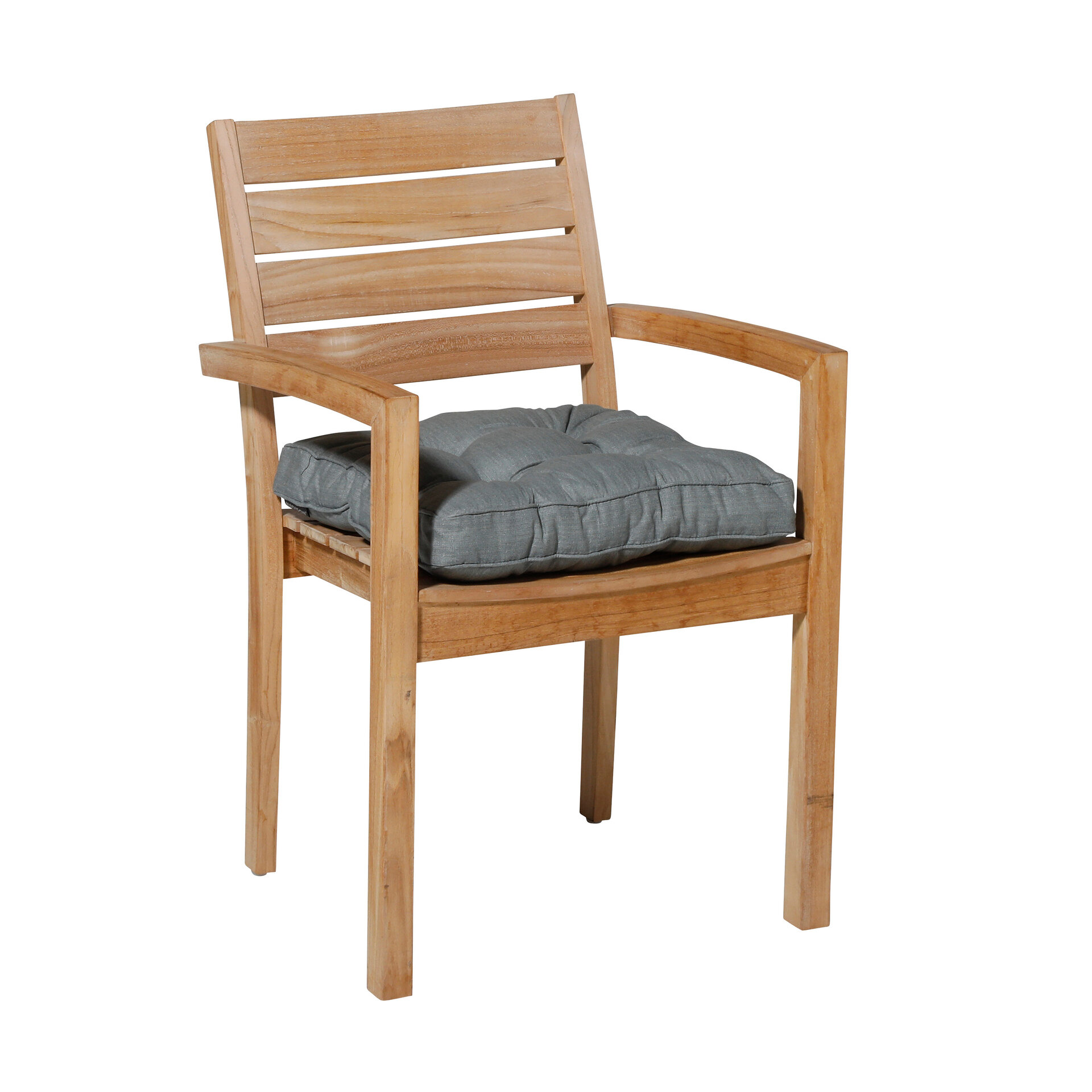 Florance kussen ca.47x47cm Basic grey 2 stuks