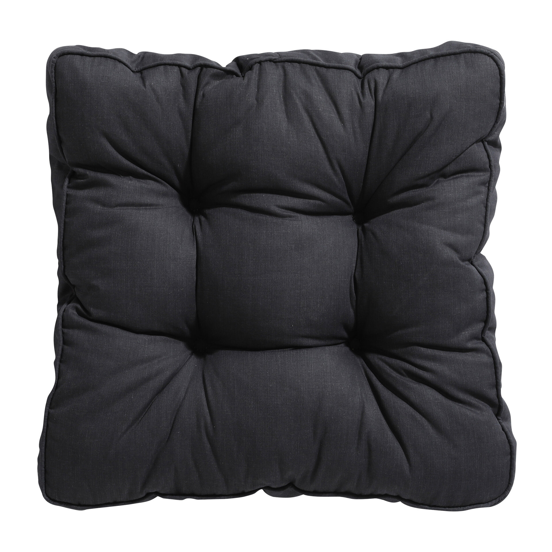 Florance kussen ca.47x47cm Basic black 2 stuks