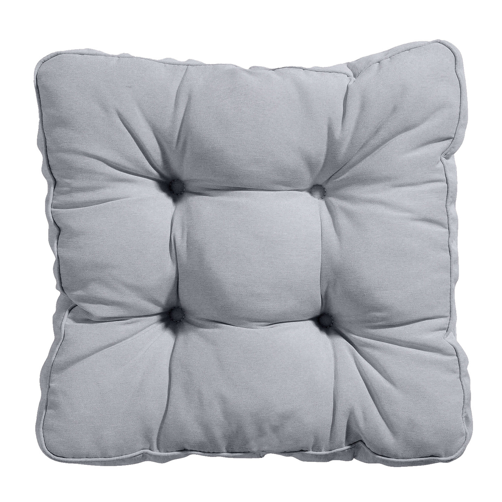 Florance kussen ca.47x47cm Panama light grey 2 stuks