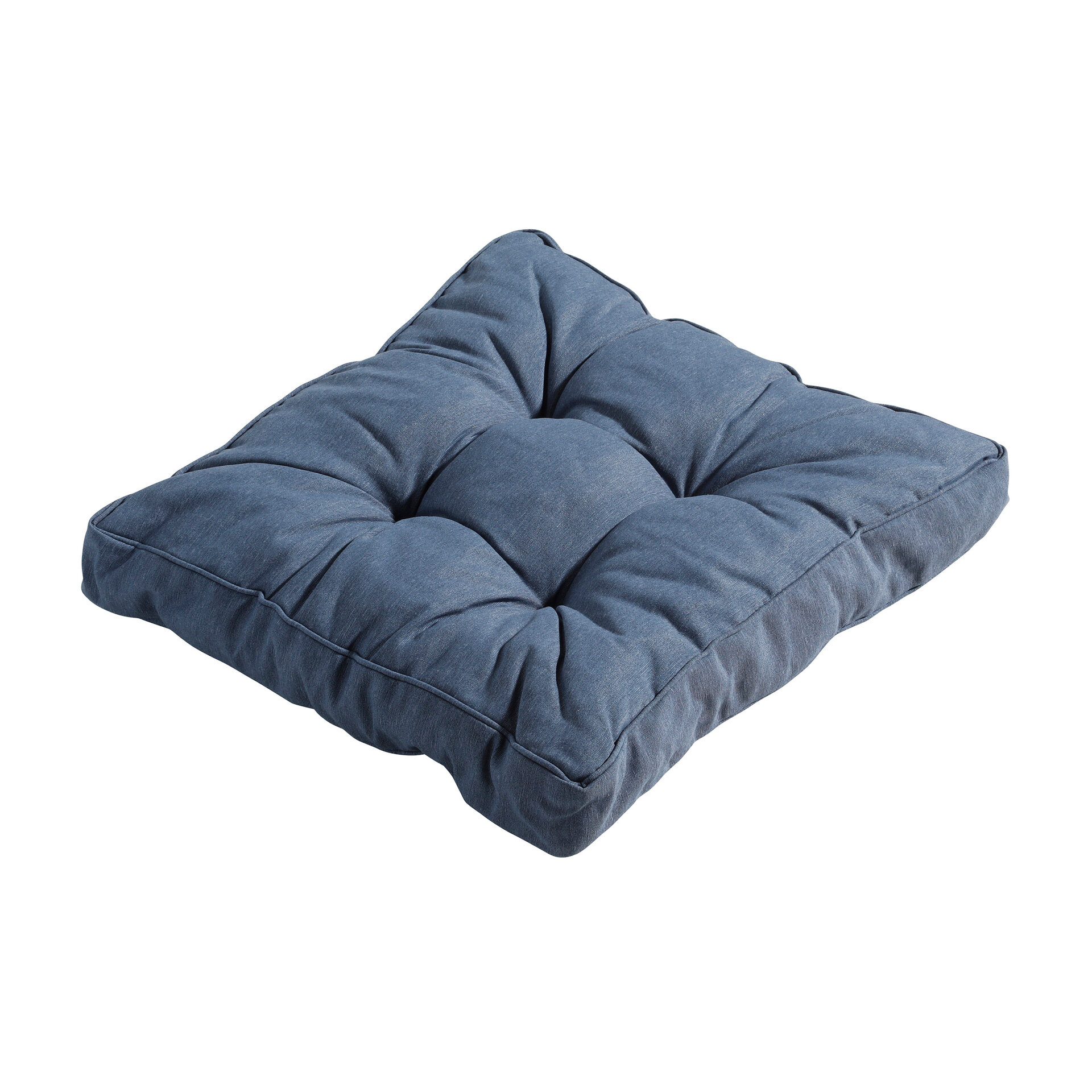 Florance kussen ca.47x47cm Panama safier blue 2 stuks