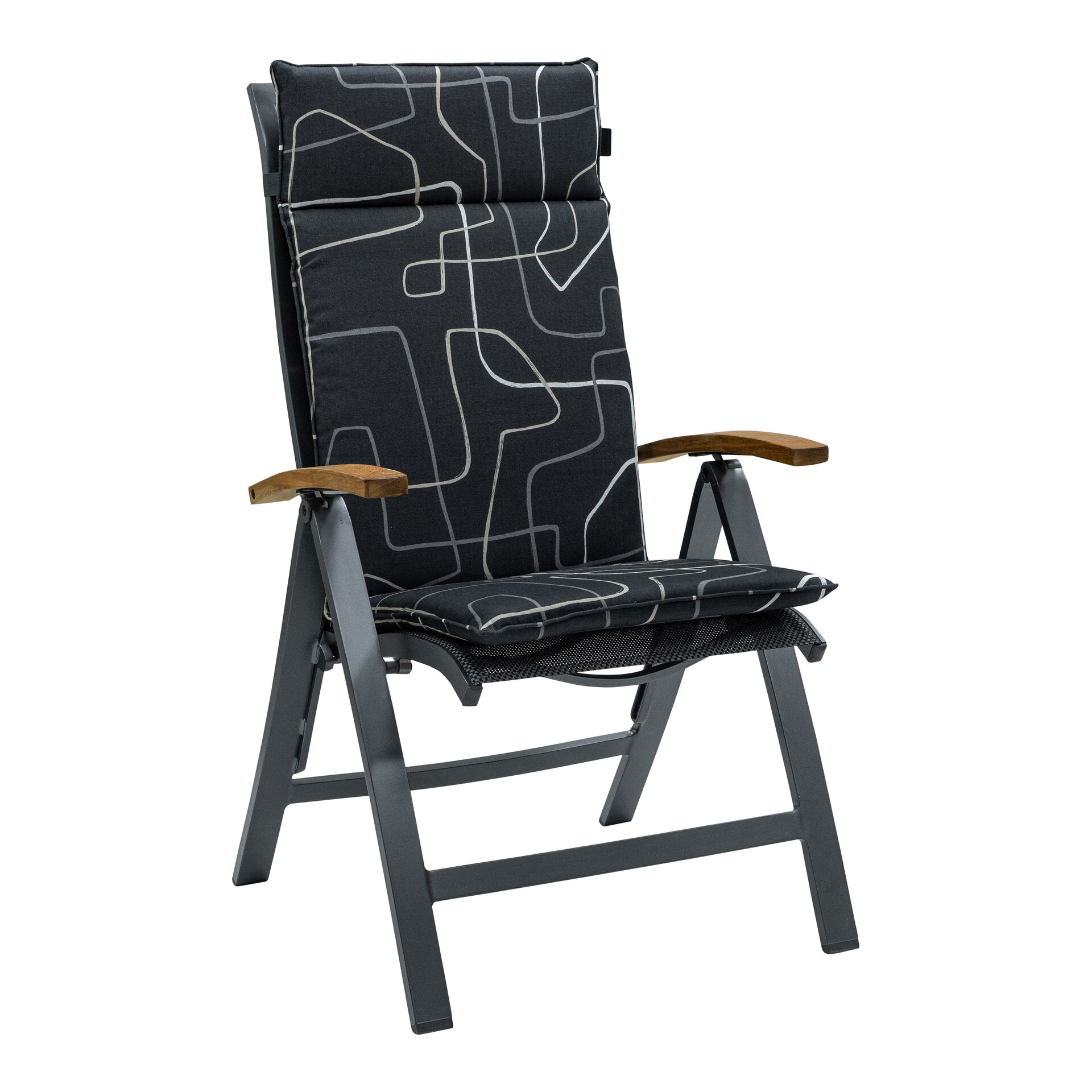 Kussen hoog universeel ca.120x50cm Joah grey 2 stuks