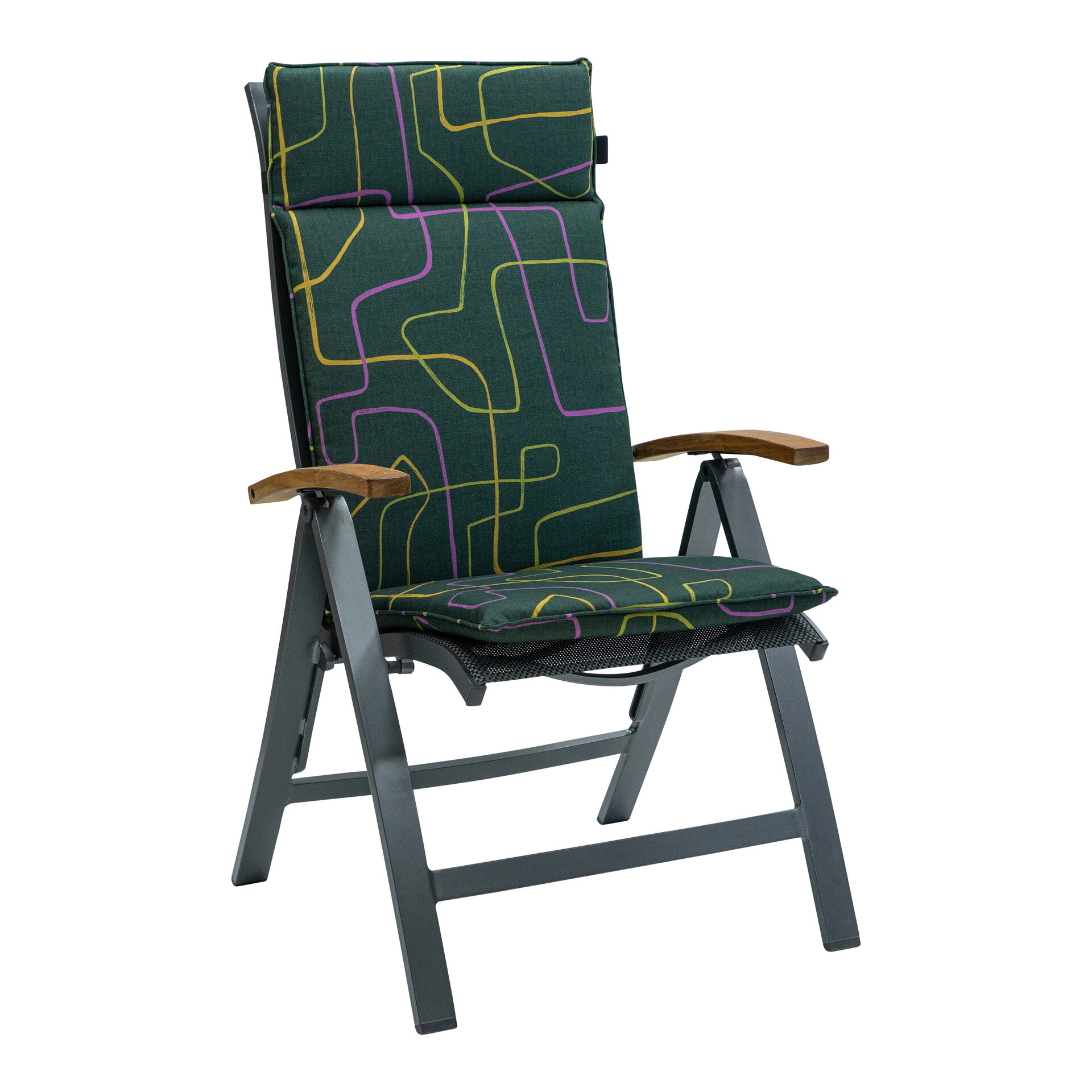 Kussen hoog universeel ca.120x50cm Joah green 2 stuks
