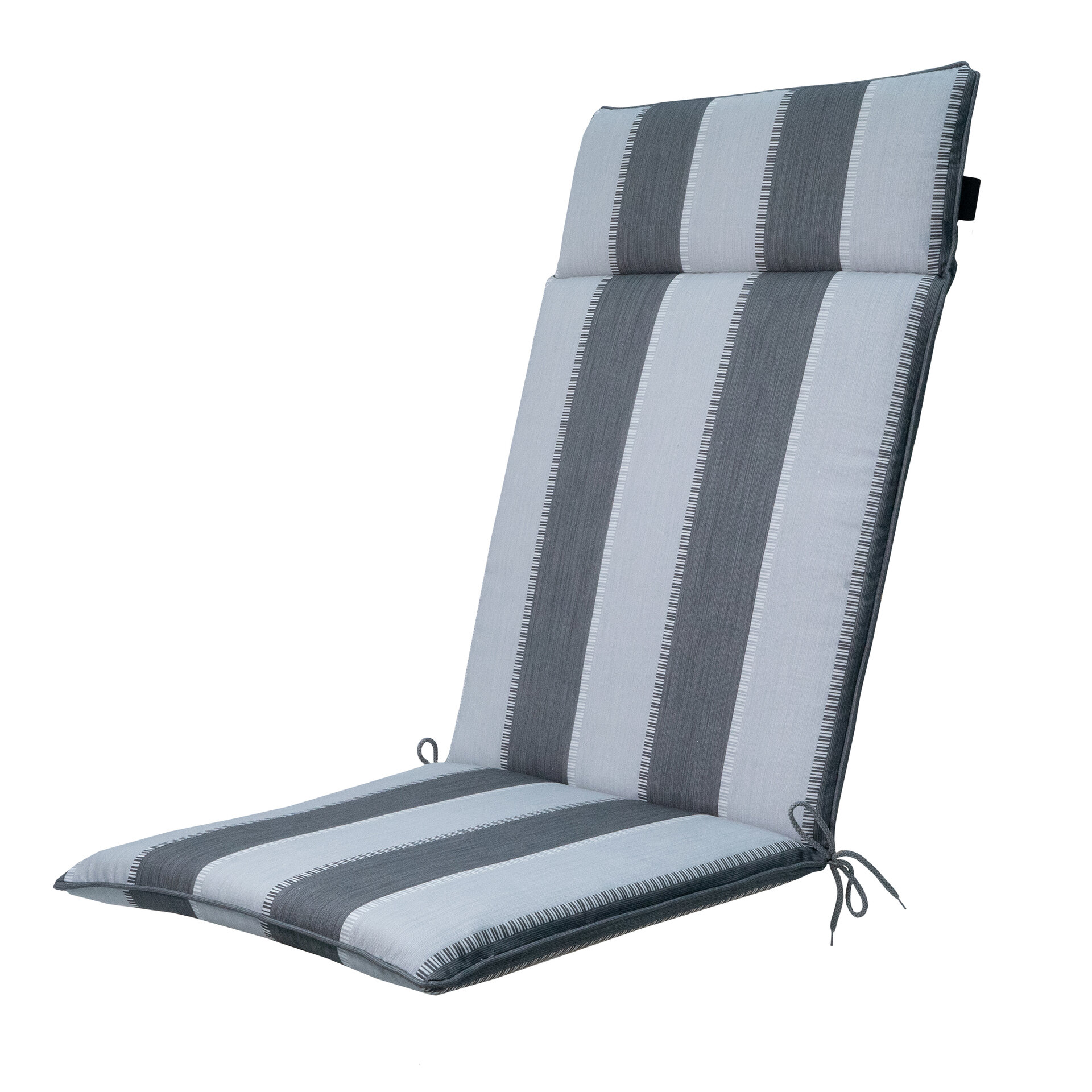 Kussen hoog universeel ca.120x50cm Banda grey 2 stuks