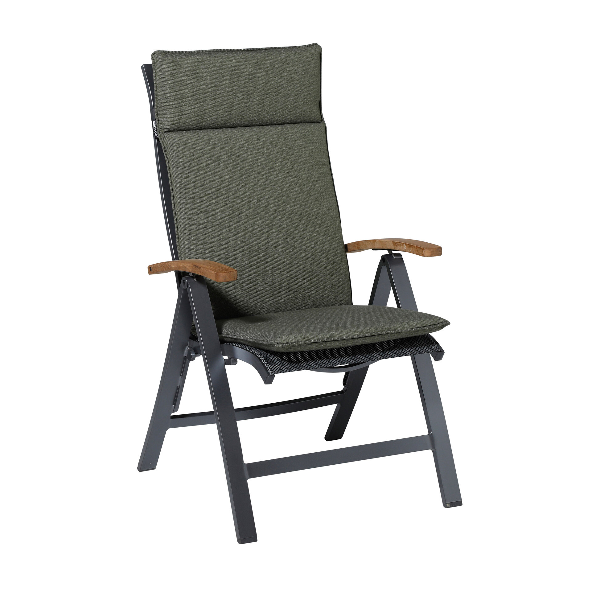 Kussen hoog universeel ca.120x50cm Outdoor Manchester green 2 stuks