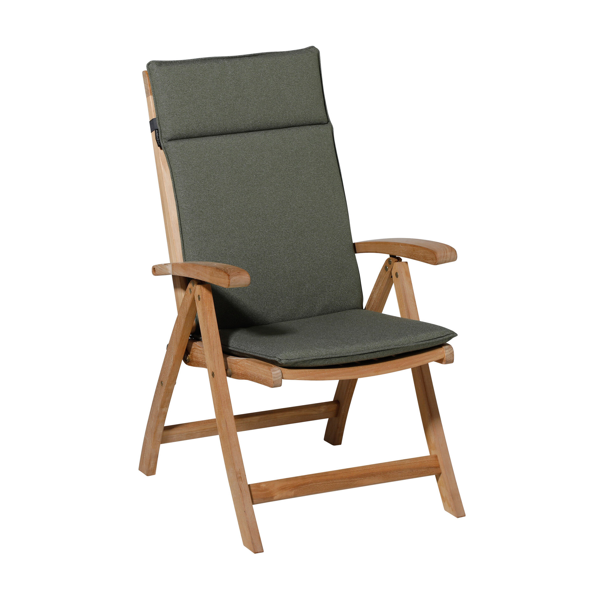 Kussen hoog universeel ca.120x50cm Outdoor Manchester green 2 stuks