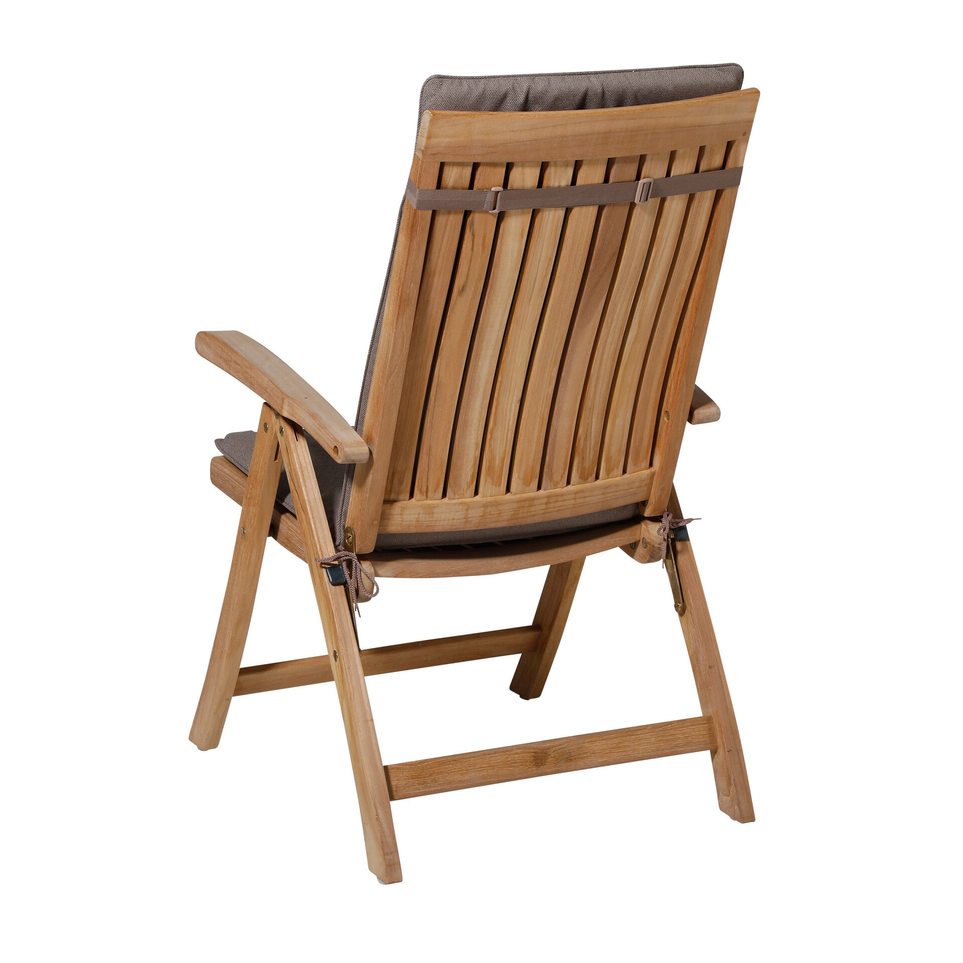 Kussen hoog universeel ca.120x50cm Outdoor Manchester taupe 2 stuks