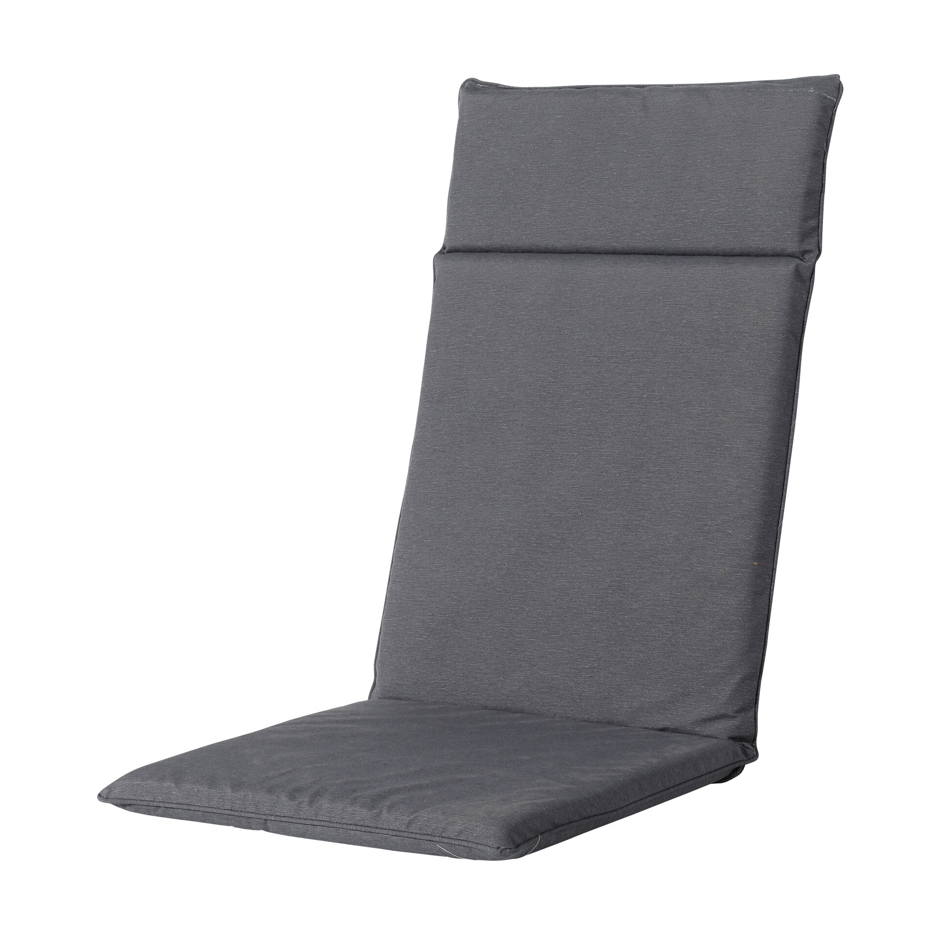Kussen hoog universeel ca.120x50cm Outdoor Panama grey 2 stuks