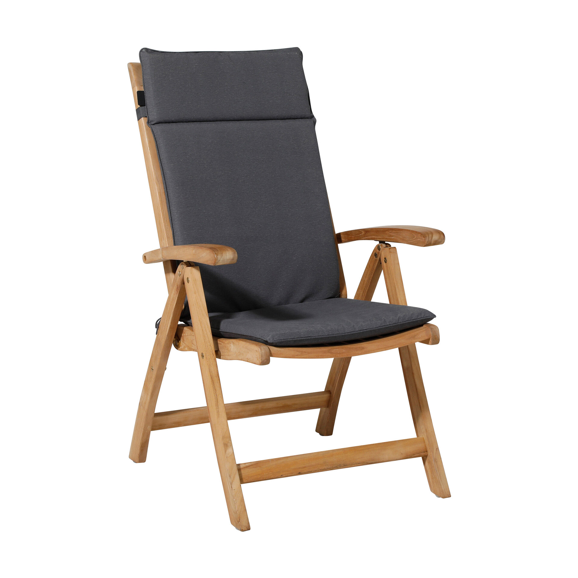 Kussen hoog universeel ca.120x50cm Outdoor Panama grey 2 stuks