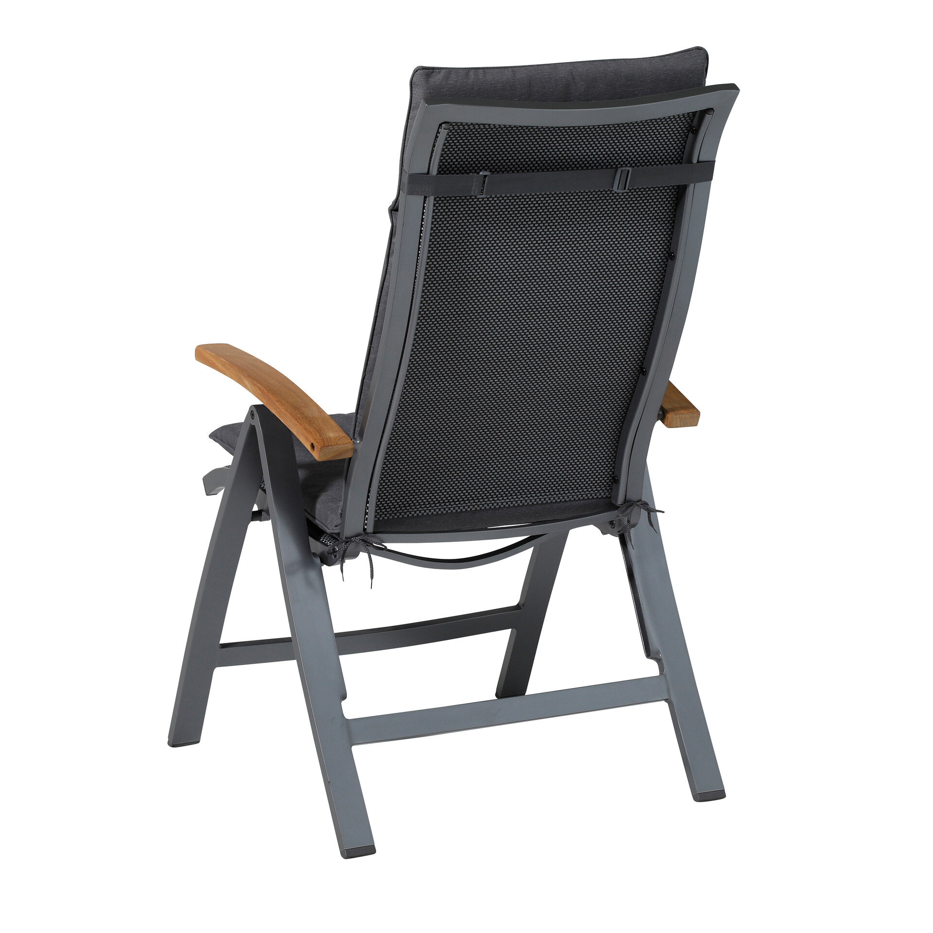 Kussen hoog universeel ca.120x50cm Outdoor Panama grey 2 stuks