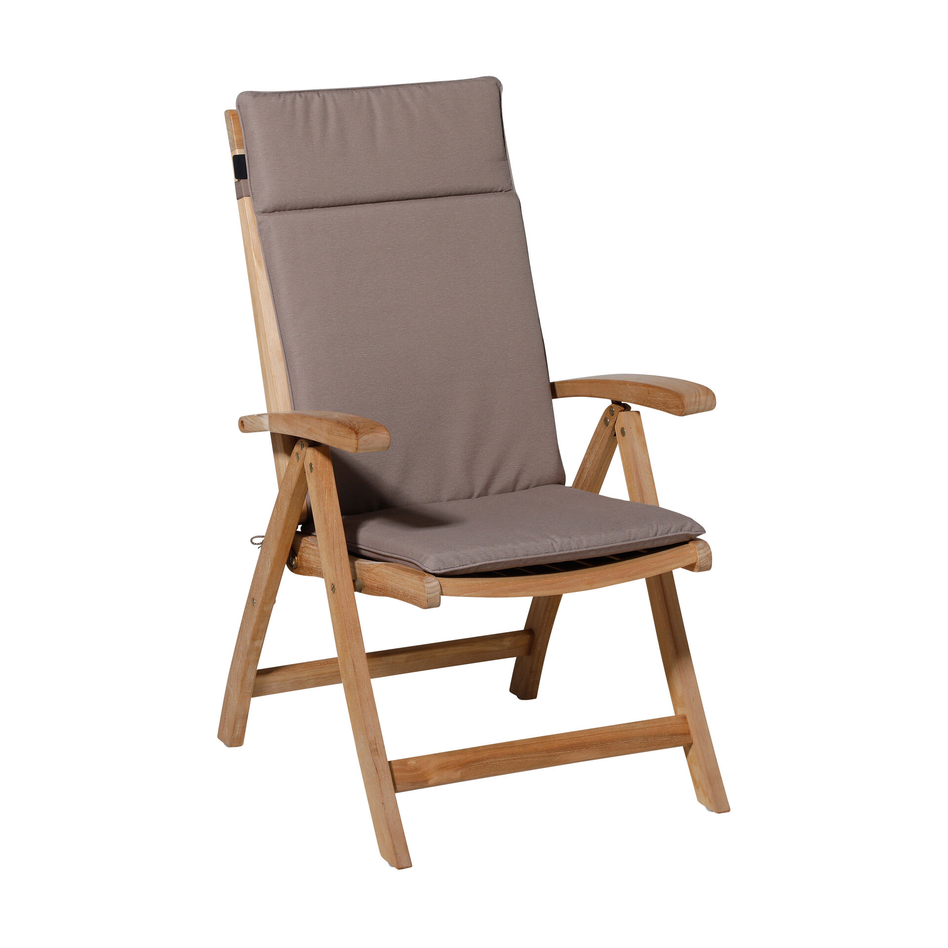Kussen hoog universeel ca.120x50cm Outdoor Panama taupe 2 stuks