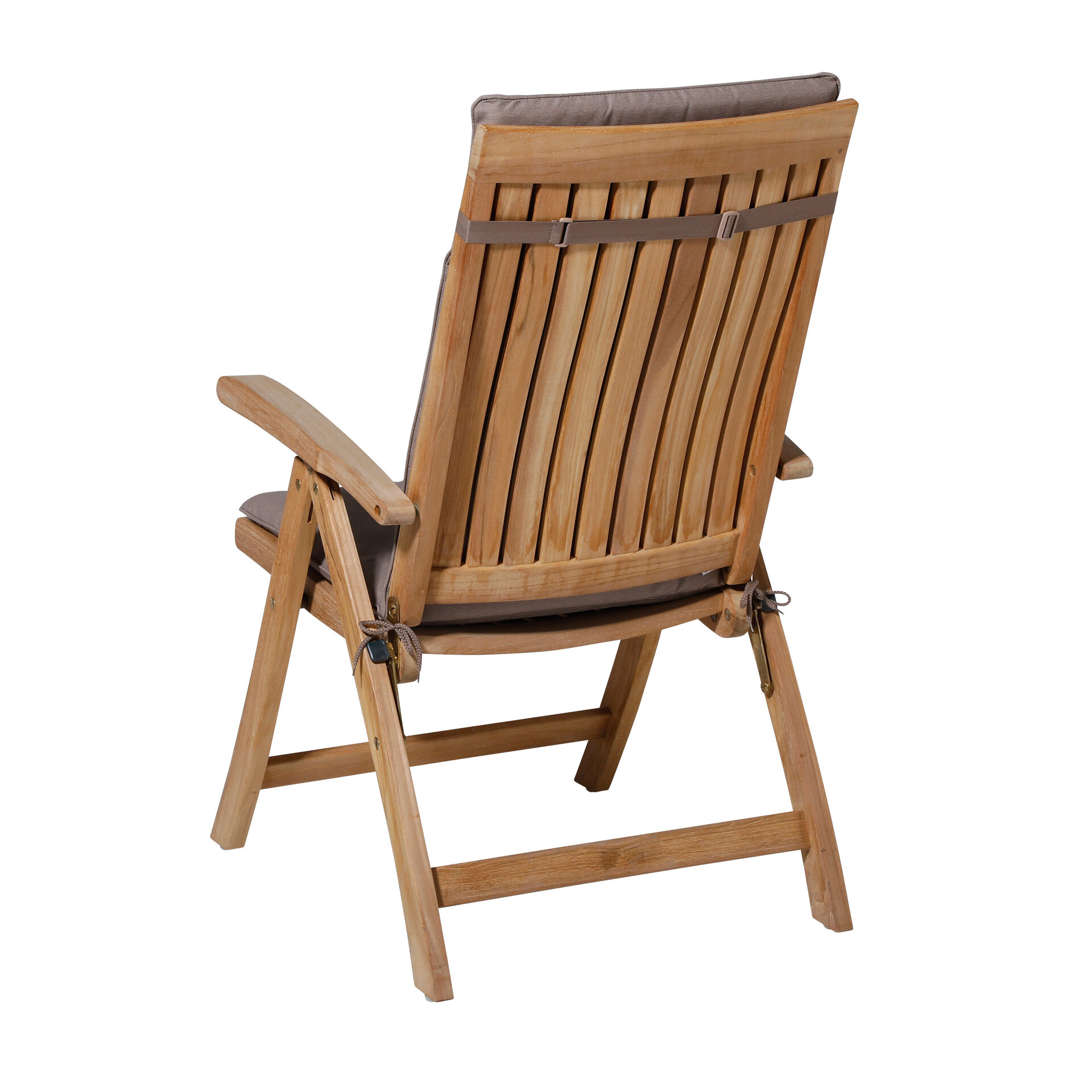 Kussen hoog universeel ca.120x50cm Outdoor Panama taupe 2 stuks