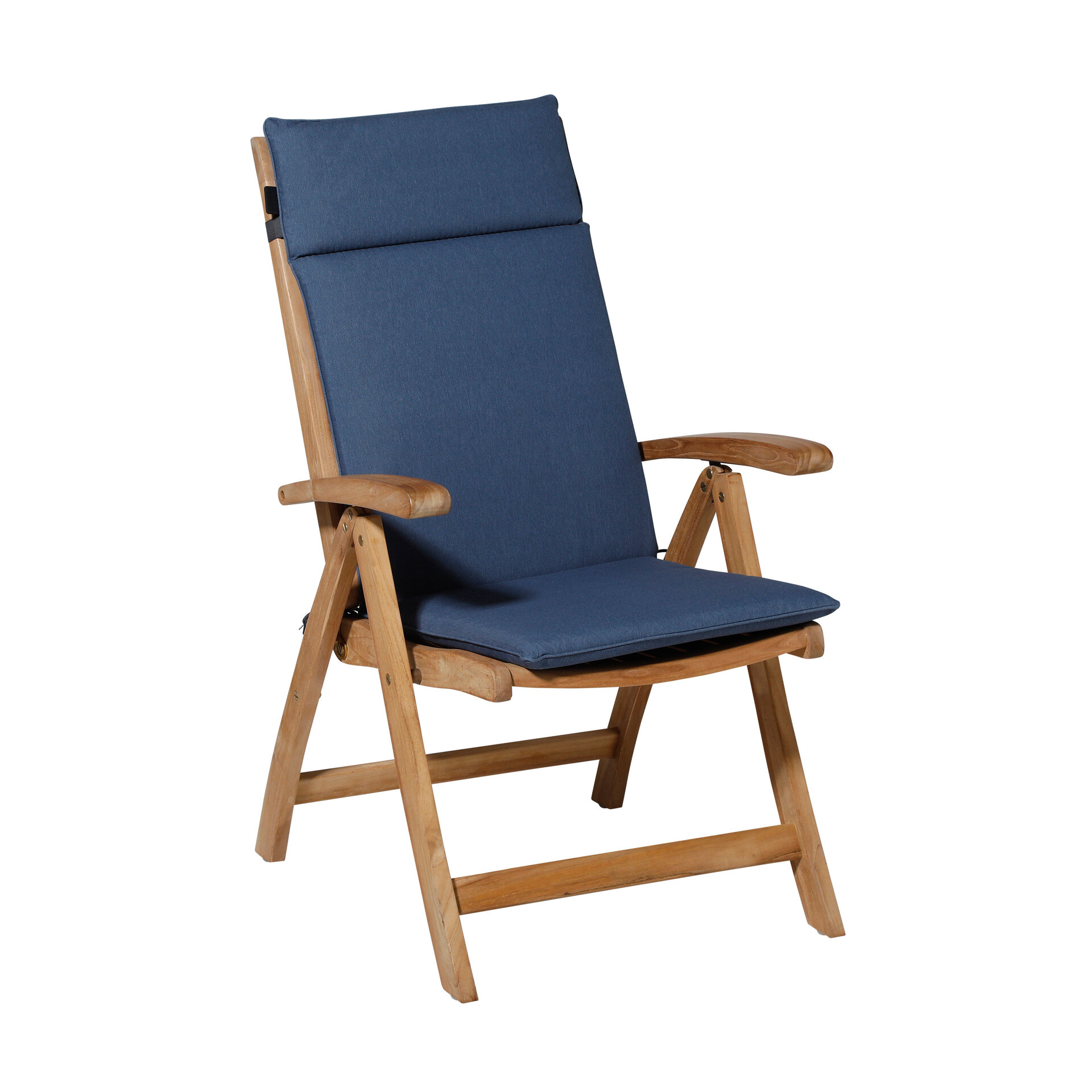 Kussen hoog universeel ca.120x50cm Outd Panama safier blue 2 stuks