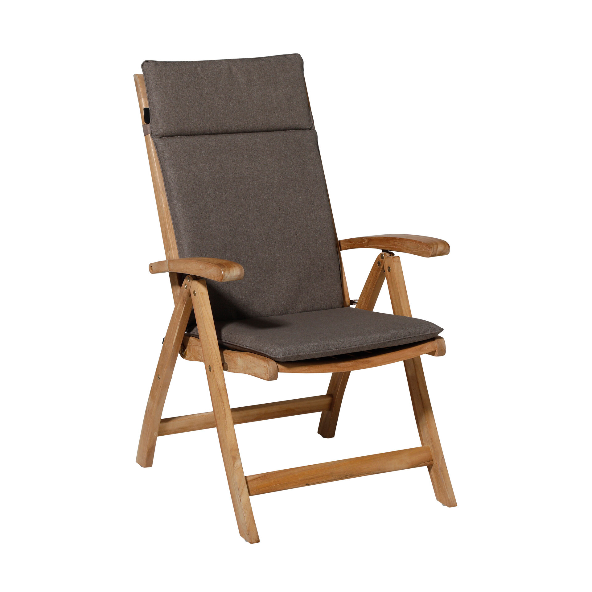 Kussen hoog universeel ca.120x50cm Outdoor Oxford taupe 2 stuks