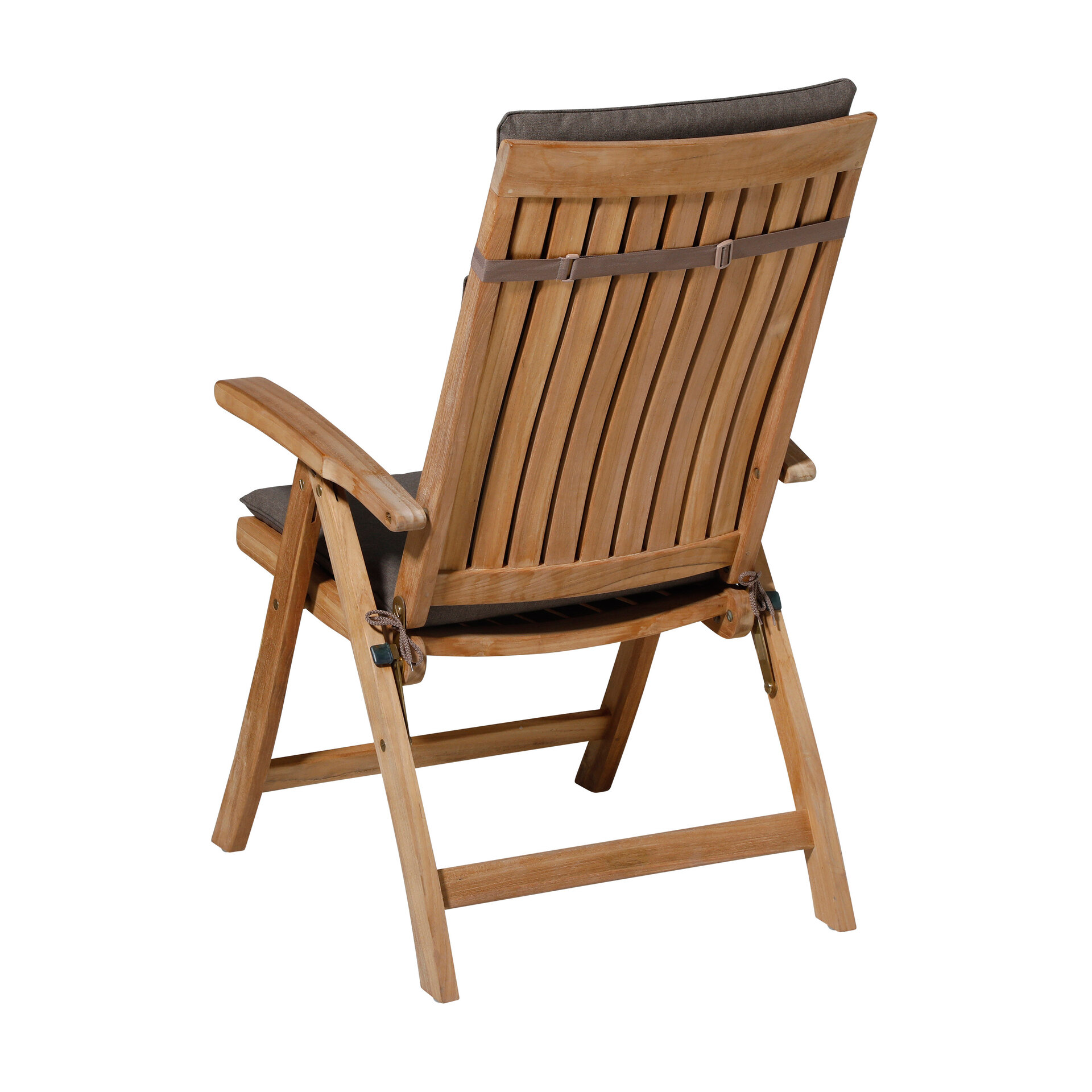 Kussen hoog universeel ca.120x50cm Outdoor Oxford taupe 2 stuks