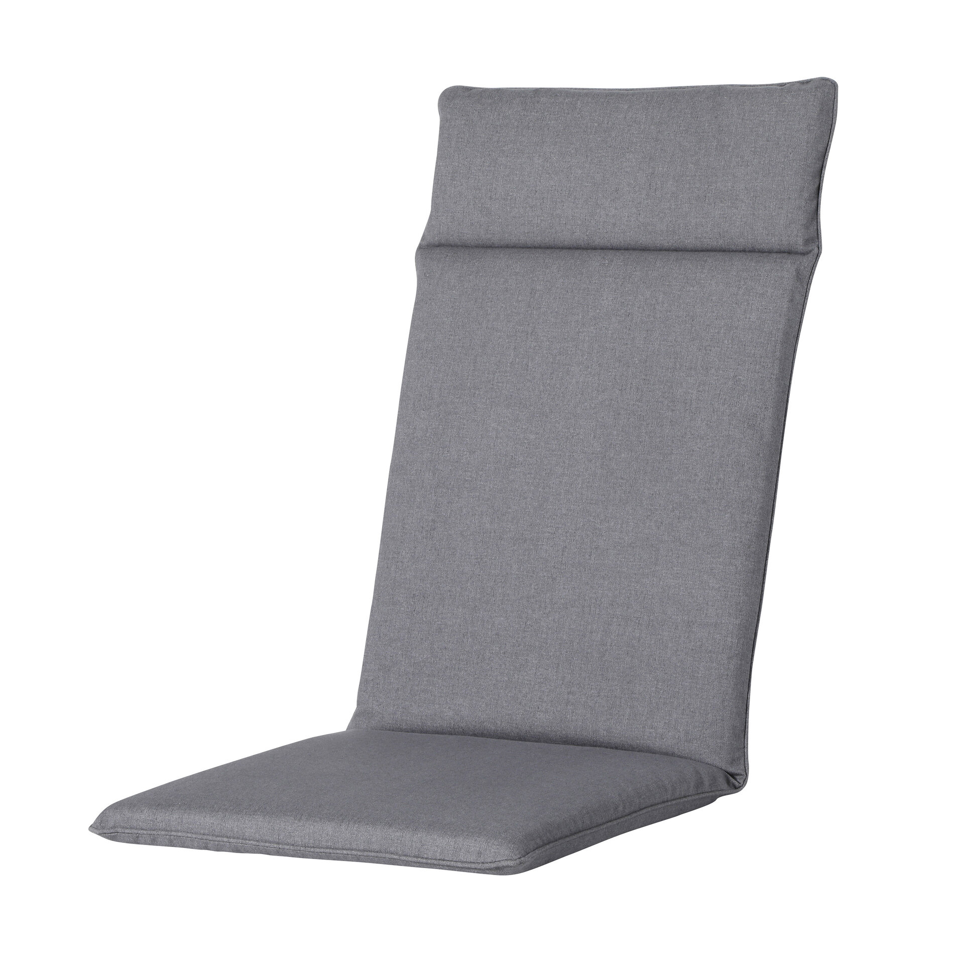 Kussen hoog universeel ca.120x50cm Outdoor Oxford grey 2 stuks