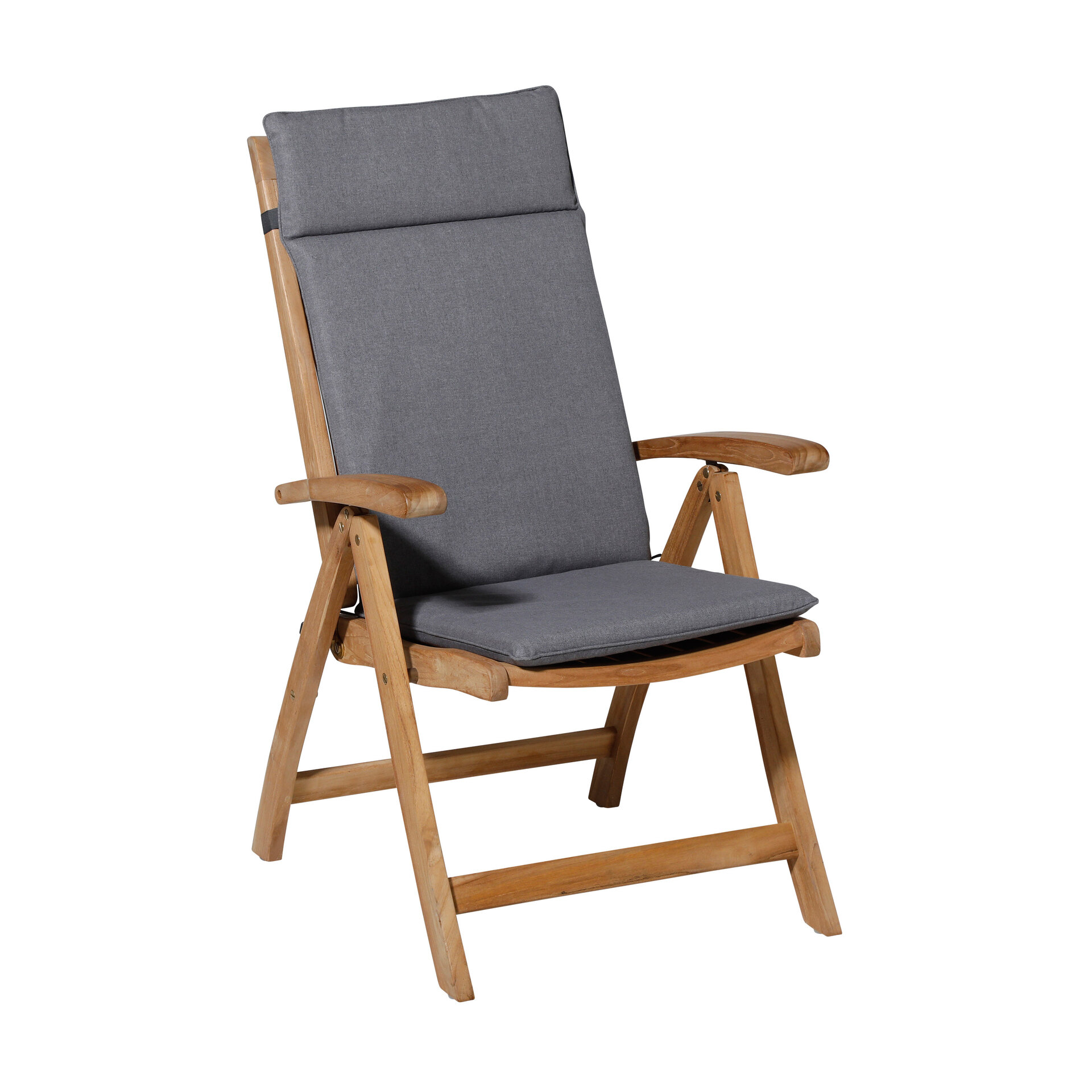 Kussen hoog universeel ca.120x50cm Outdoor Oxford grey 2 stuks
