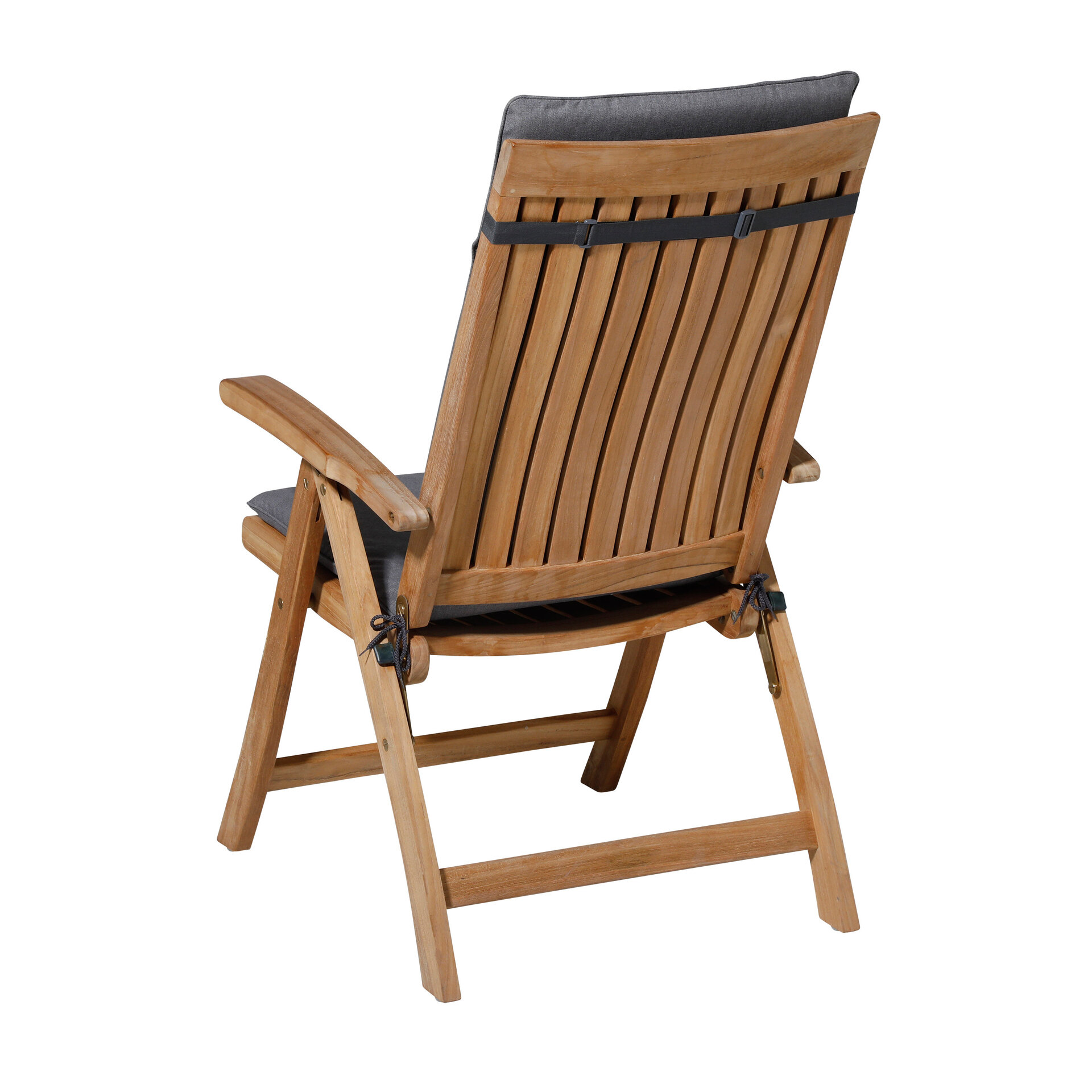 Kussen hoog universeel ca.120x50cm Outdoor Oxford grey 2 stuks