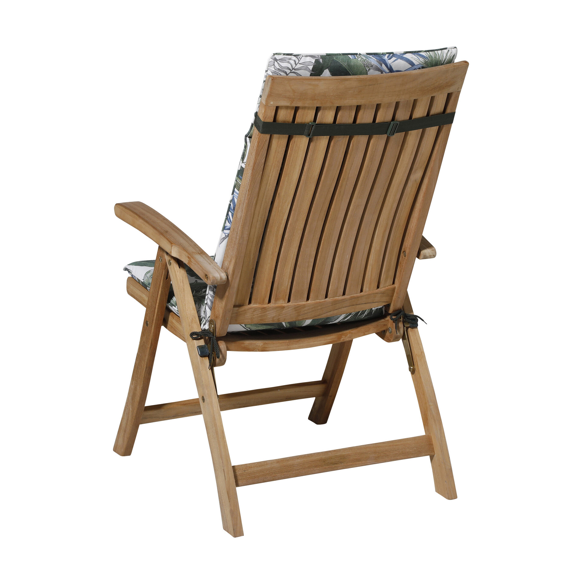 Kussen hoog universeel ca.120x50cm Outdoor bliss blue 2 stuks