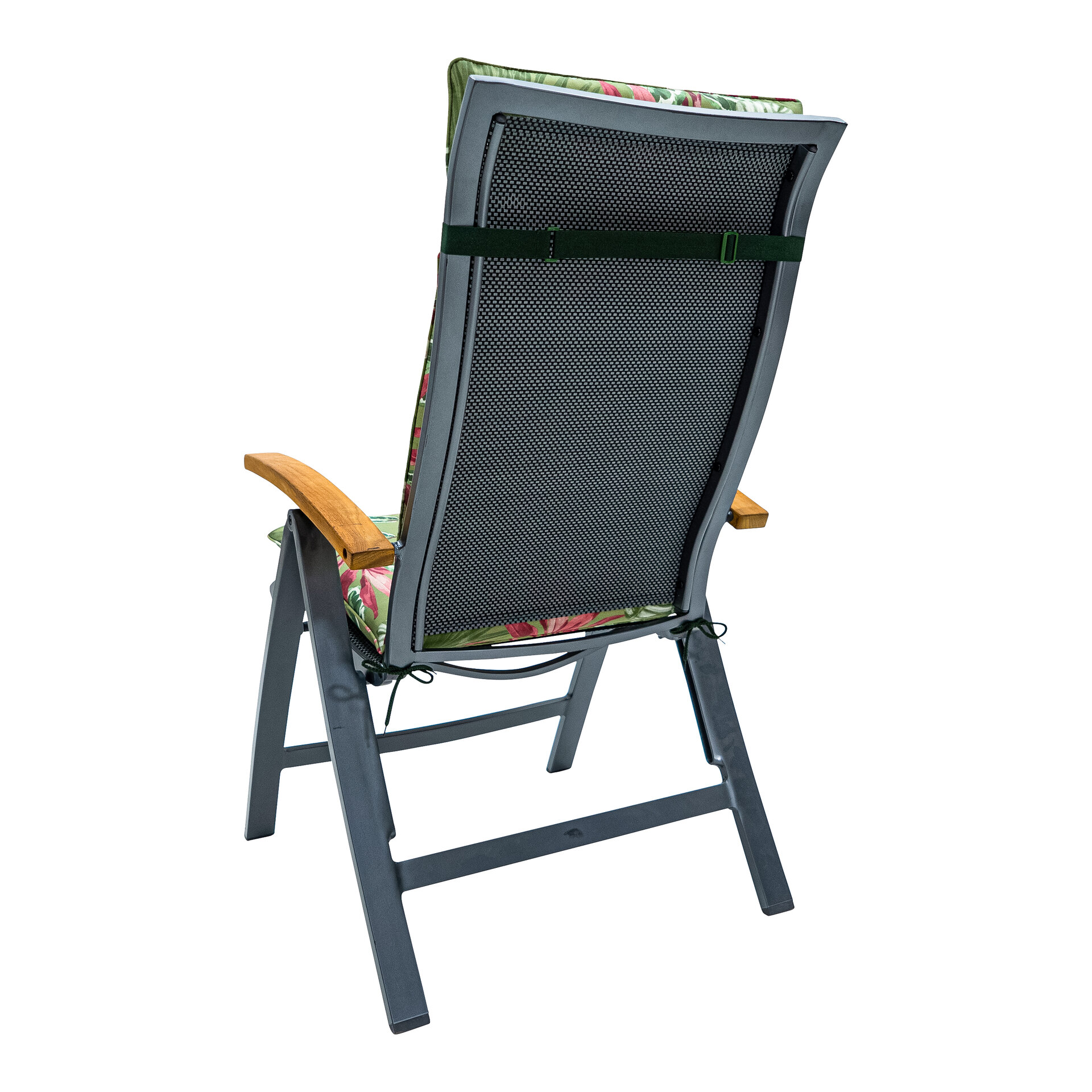 Kussen hoog universeel ca.120x50cm Outdoor+ Cala green 2 stuks