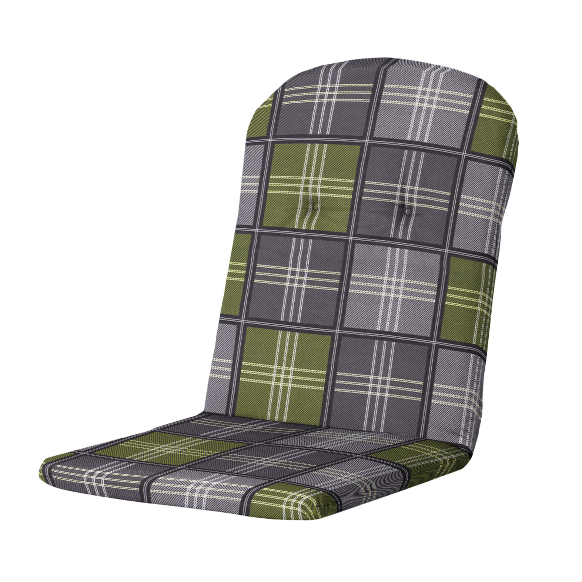 Kuip hoog ca.96x45cm Patchy olive 2 stuks