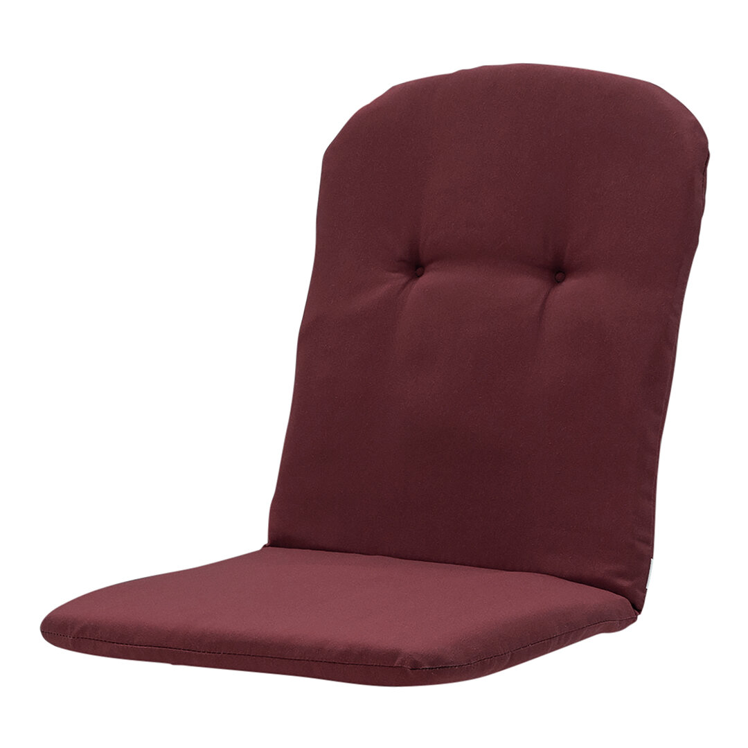 Kuip hoog ca.96x45cm Panama bordeaux 2 stuks