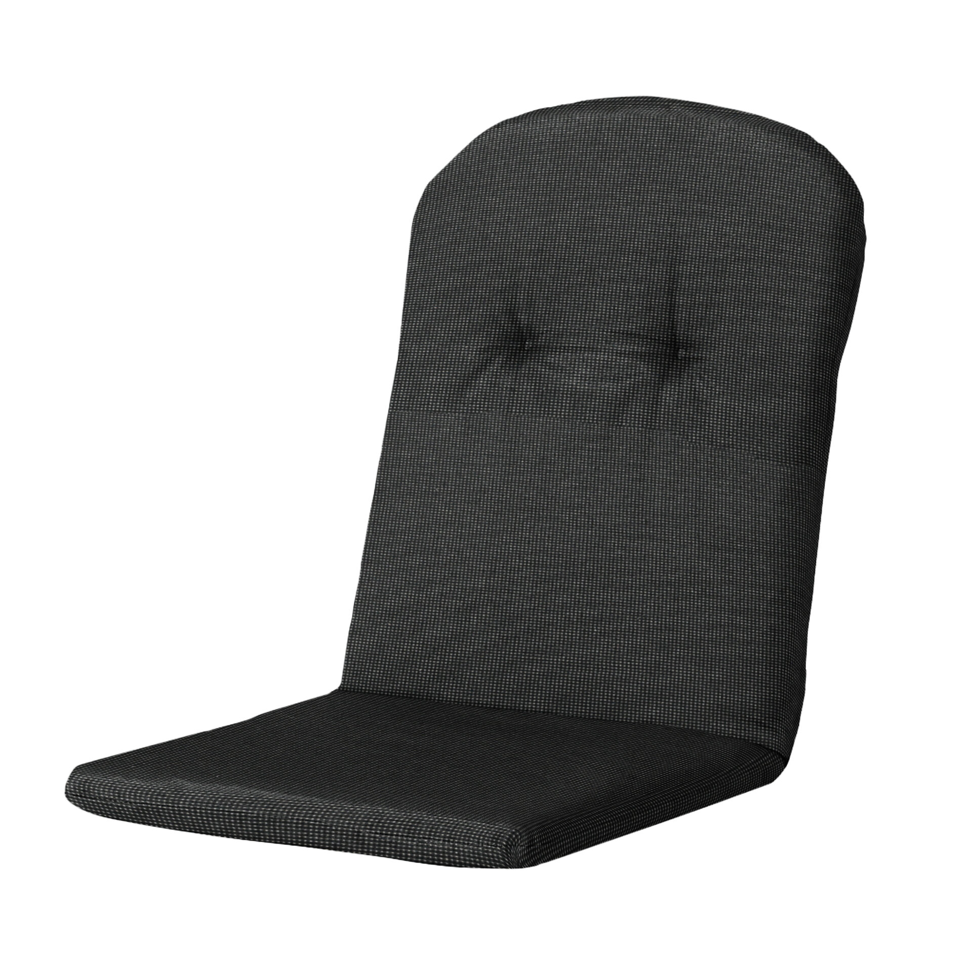 Kuip hoog ca.96x45cm Rib black 2 stuks