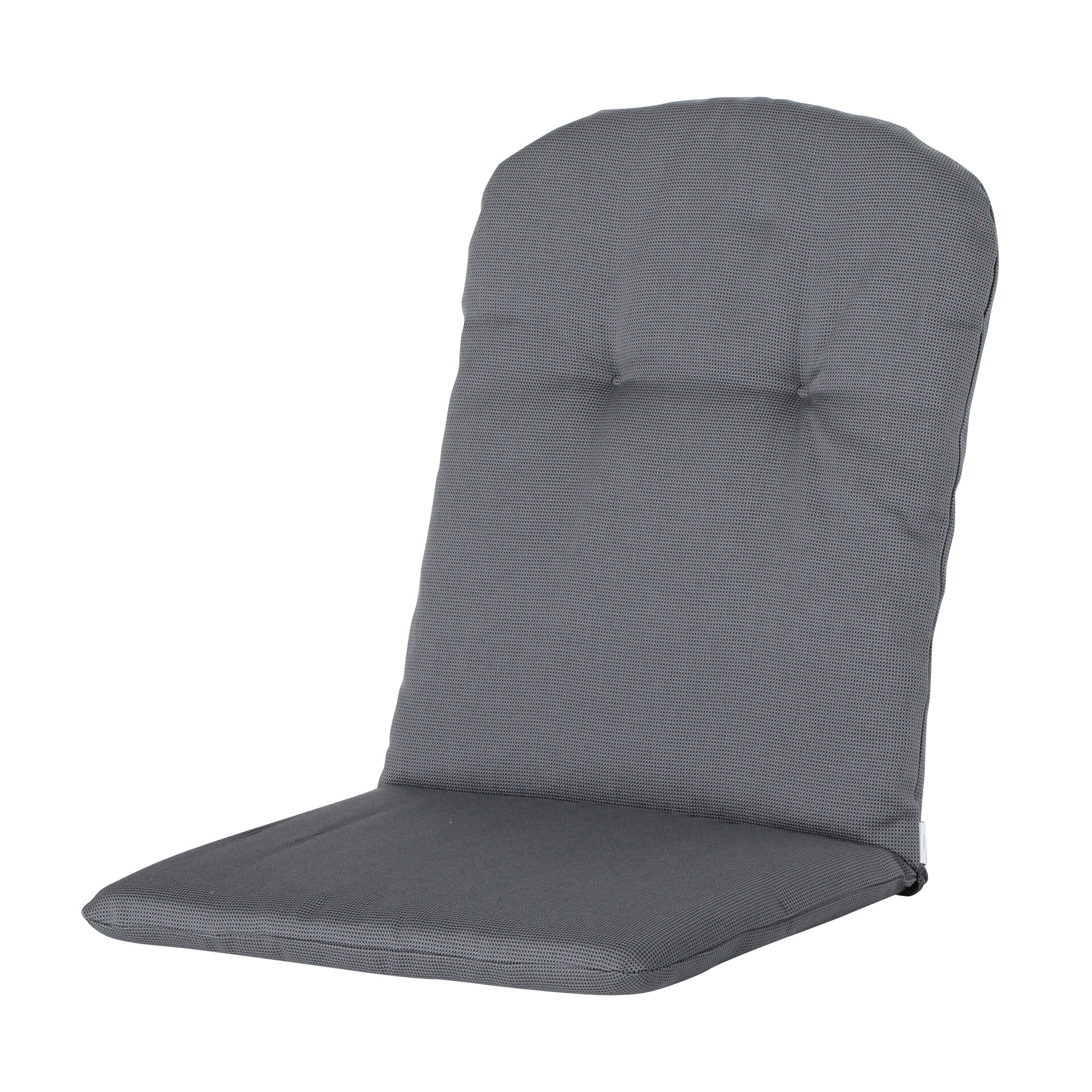 Kuip hoog ca.96x45cm Rib grey 2 stuks