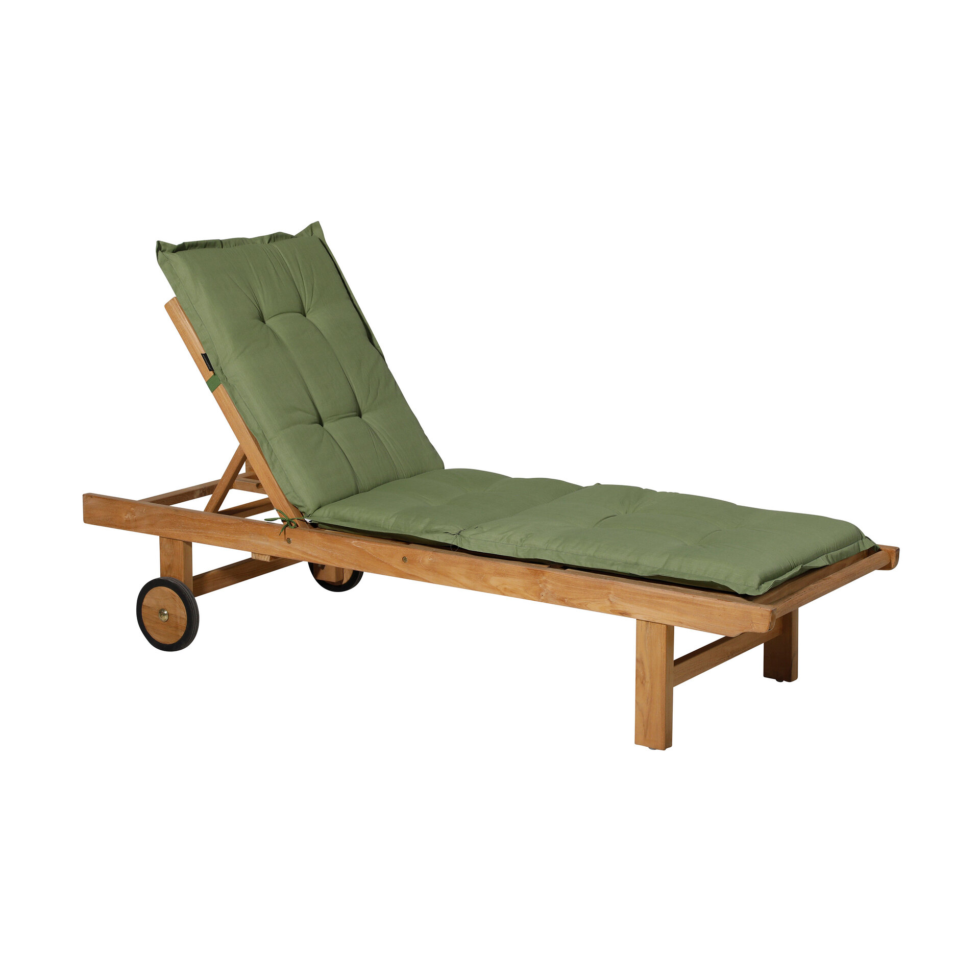 Ligbedkussen ca.200x65cm Basic green