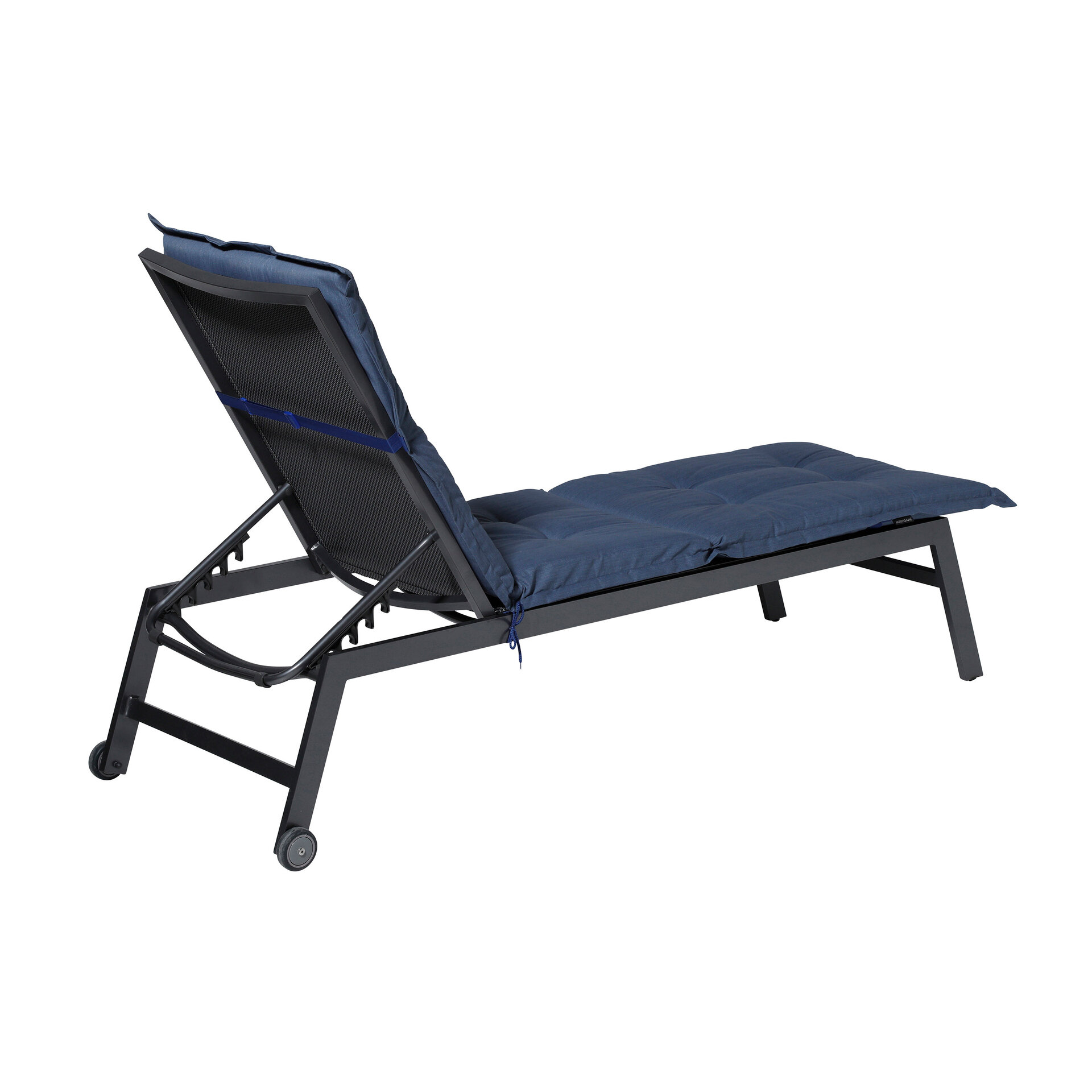 Ligbedkussen ca.200x65cm Basic kobalt