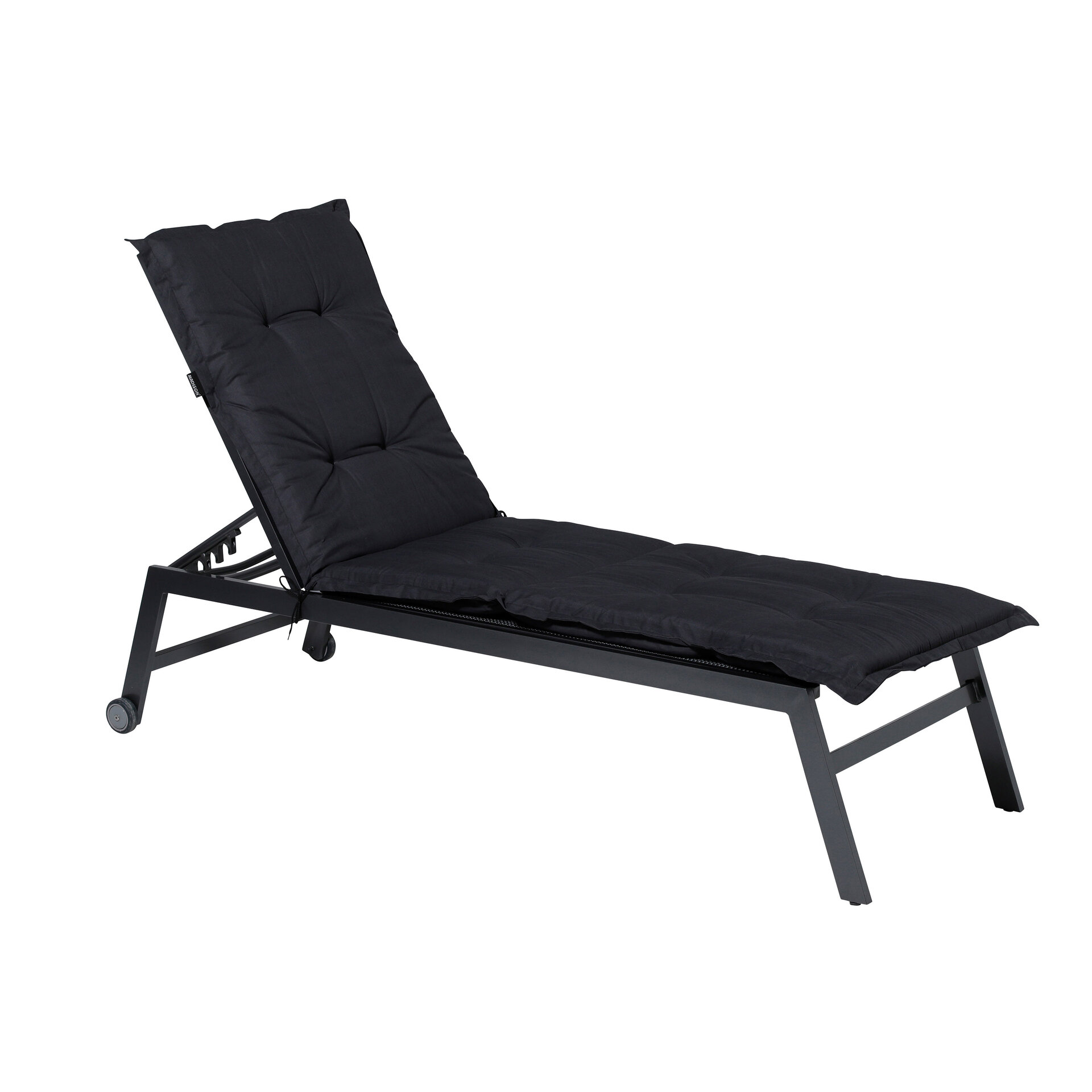 Ligbedkussen ca.200x65cm Basic black