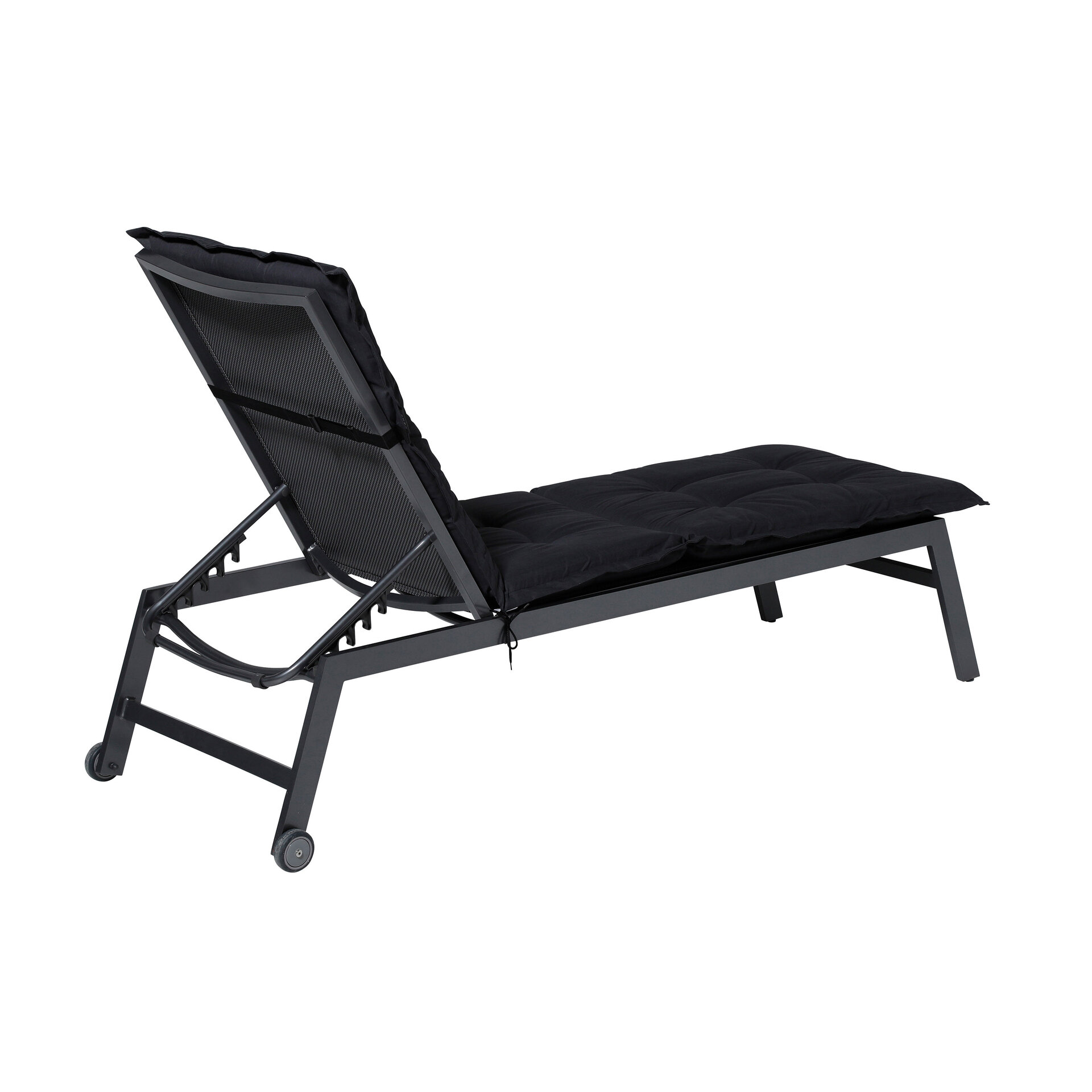 Ligbedkussen ca.200x65cm Basic black