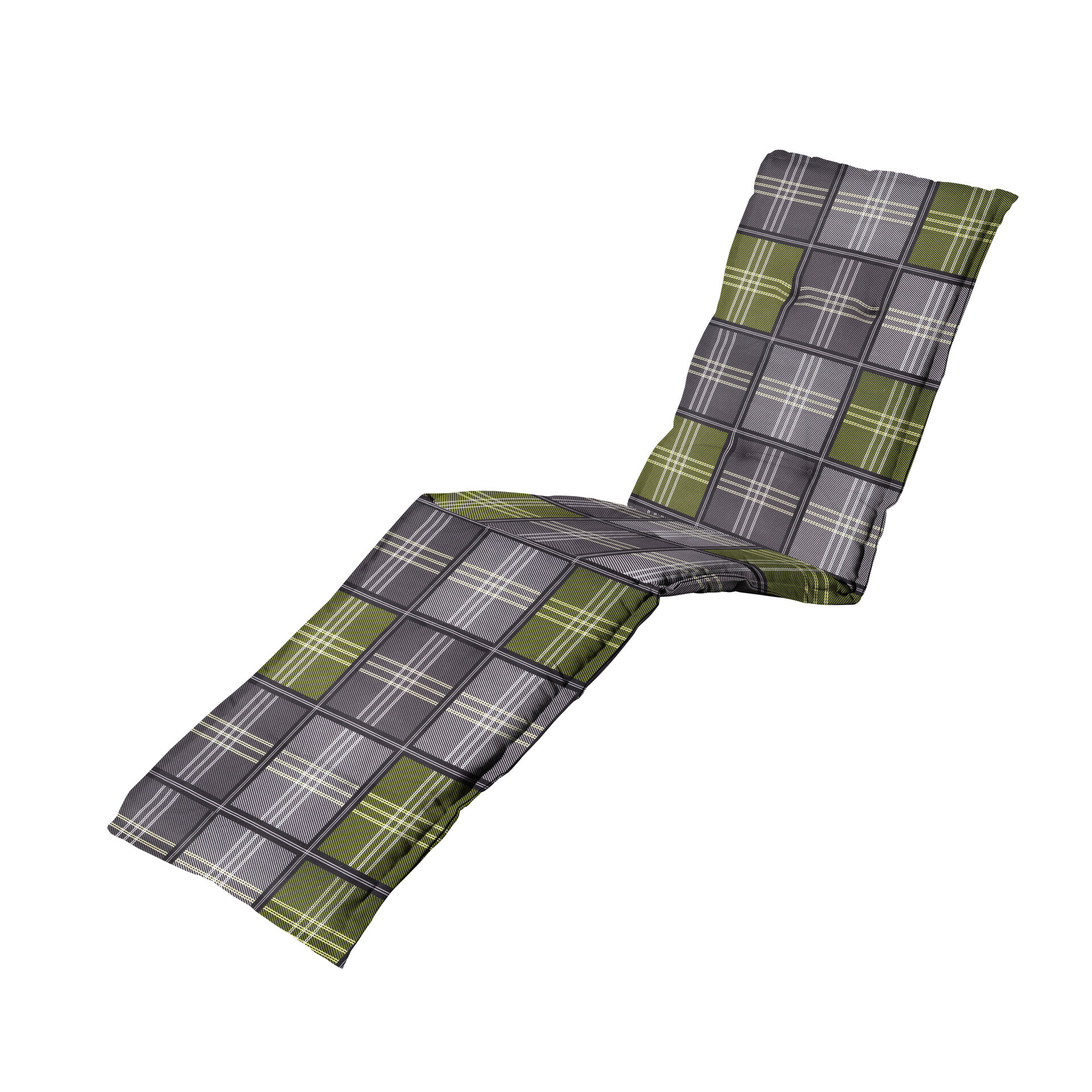 Ligbedkussen ca.200x65cm Patchy olive