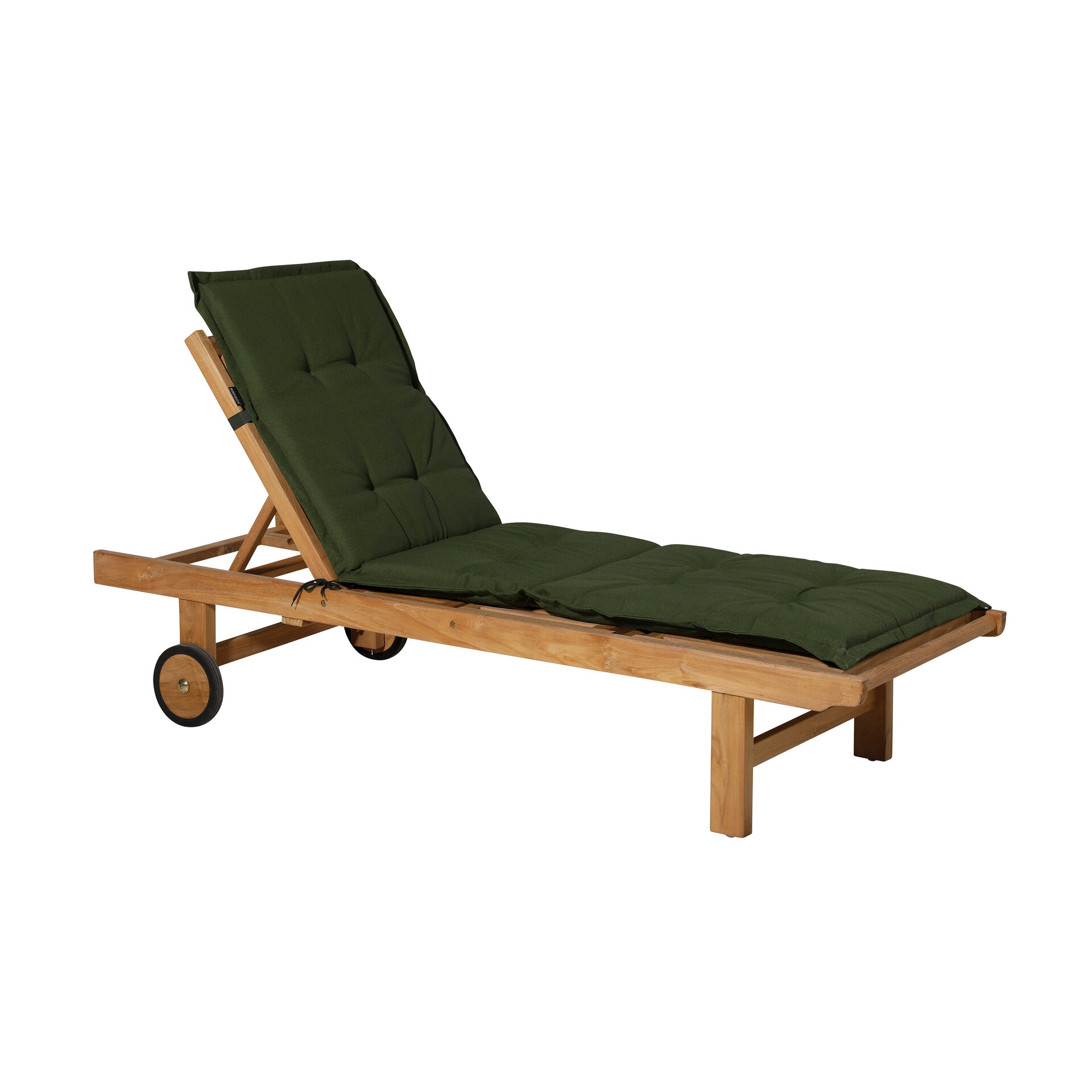 Ligbedkussen ca.200x65cm Panama green